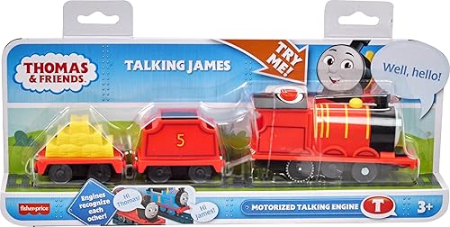 Vista 18 de Thomas & Friends Tren de juguete motorizado que habla con motor Thomas con sonidos y frases más carga para niños preescolares a partir de 3 años