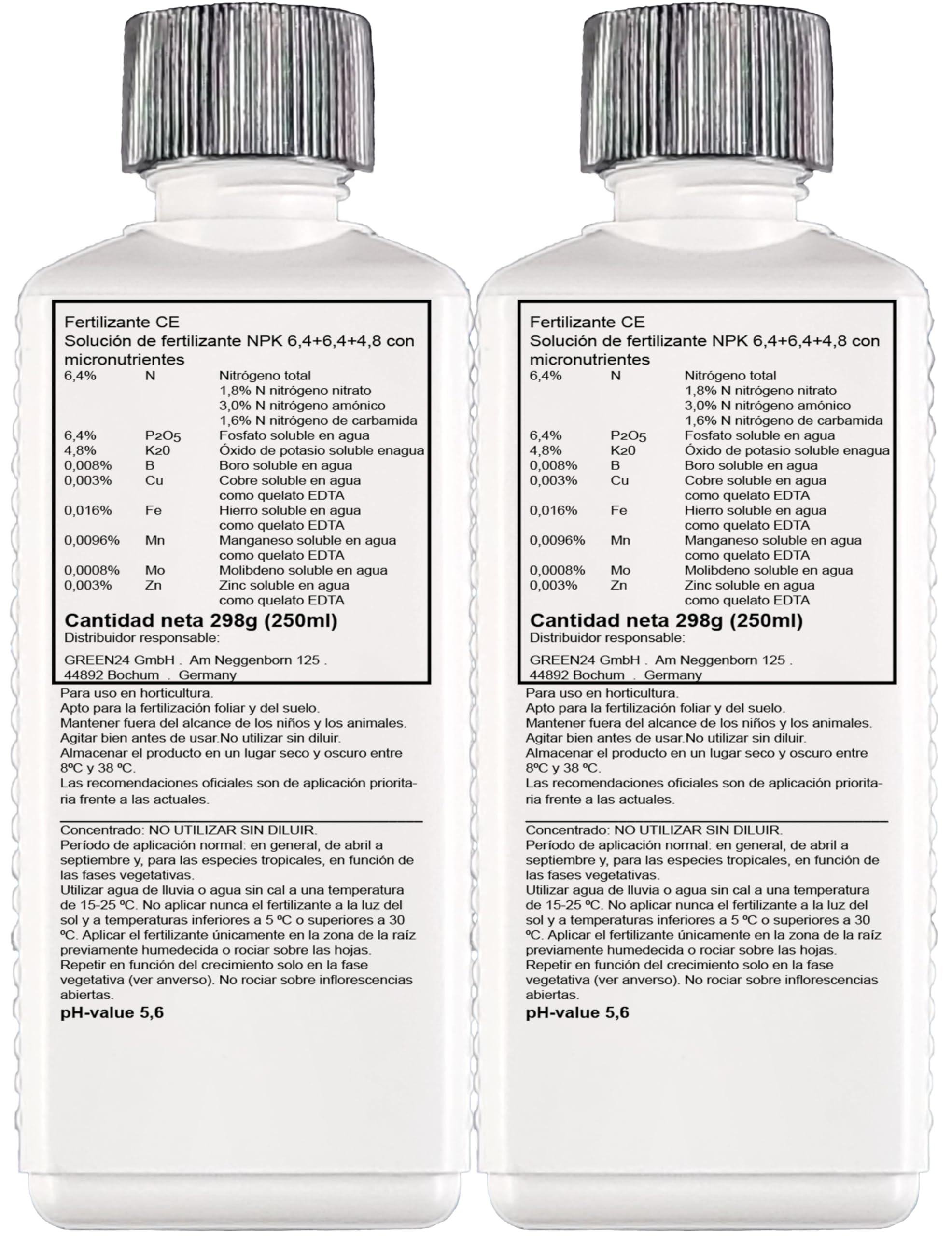 Fertilizante NPK de alta tecnología para árboles en flor, magnolias, tulipanes, campanillas, trompetas, cerezos ornamentales, cornejos en flor, etc. (500ml)