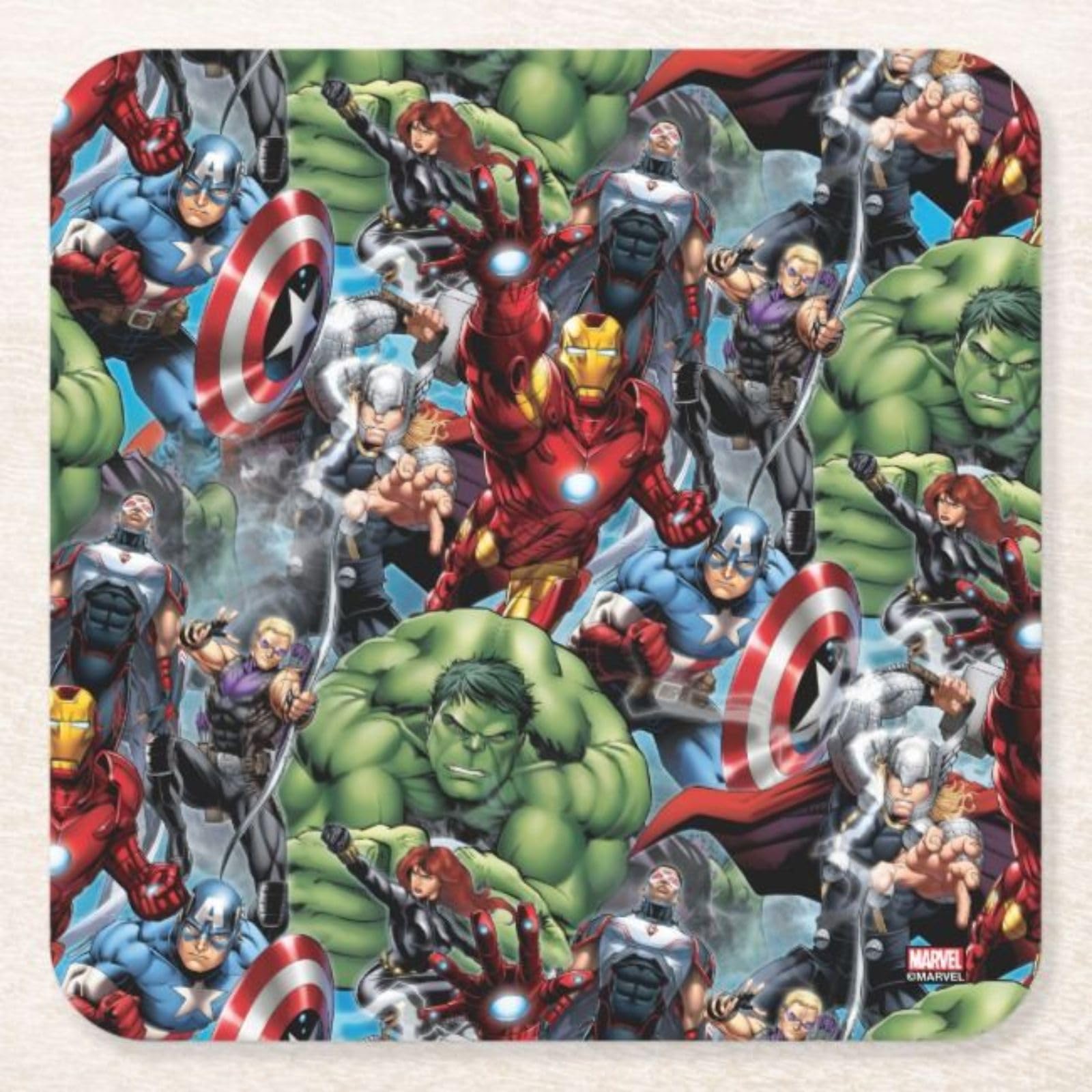 Corine de Farme - Avengers Set mit Eau de Toilette 50 ml, Schaumbad 300 ml und Brotdose – Geschenk für Jungen – Duft für Kinder, Duft Apfel Gourmande – Fruchtiges Gel 3-in-1