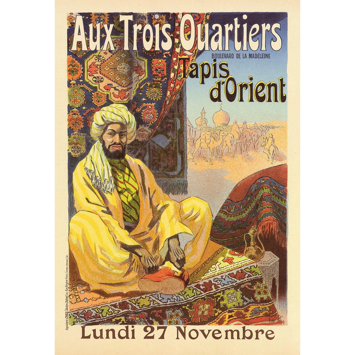 Toile Orient impression d'art HD pour sublimer un mur vide et impersonnel - 2