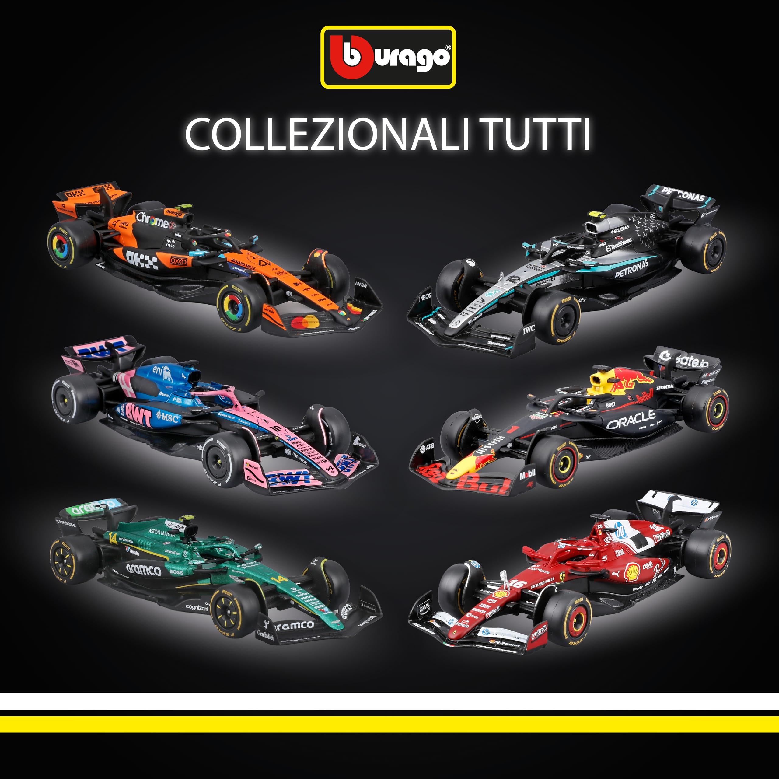 Bburago Ferrari SF-25 F1 2025 #16 Leclerc Diecast Model 1:43 Monoposto Formula 1