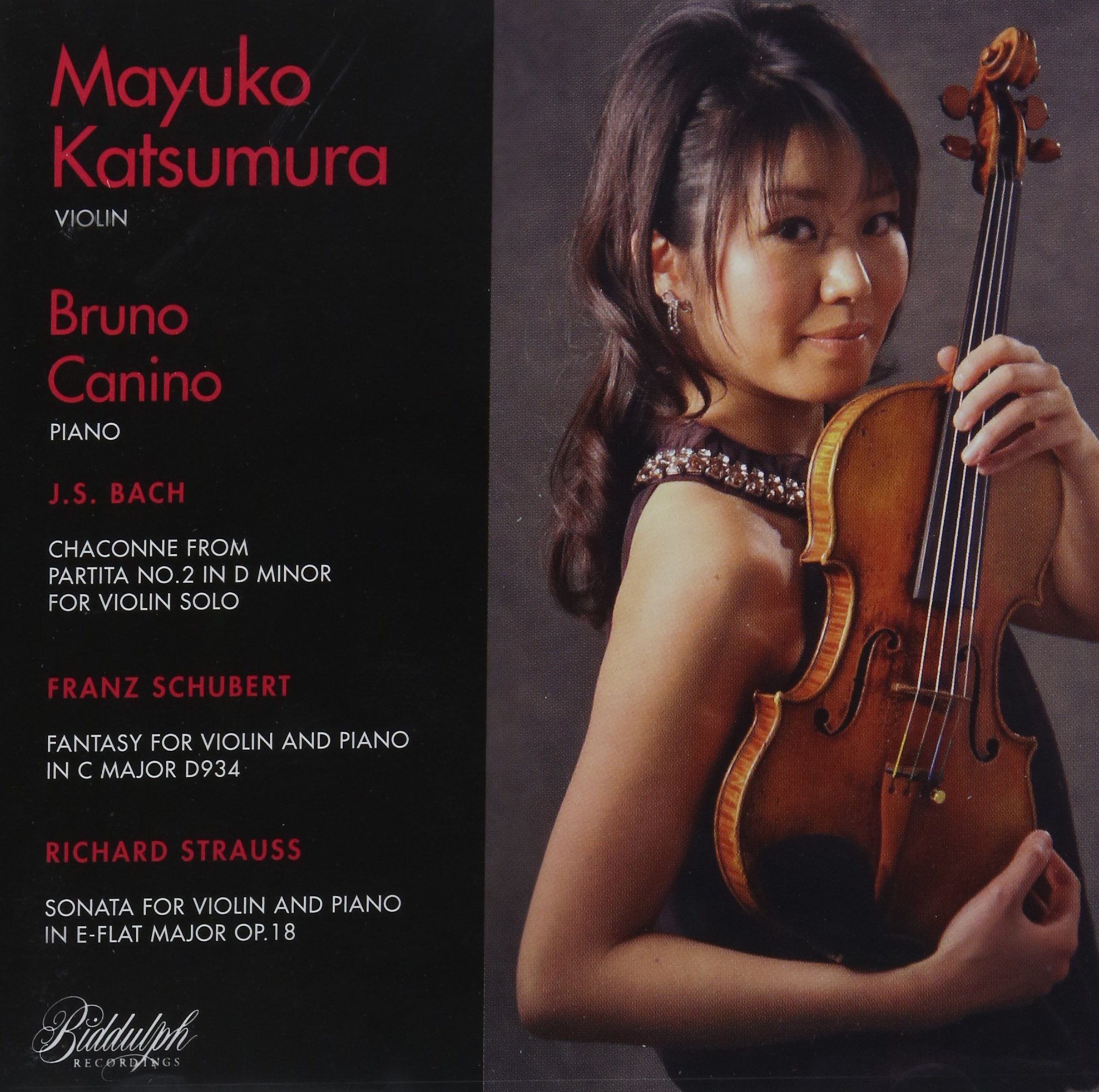 Mayuko Katsumura plays Bach, Schubert & Strauss