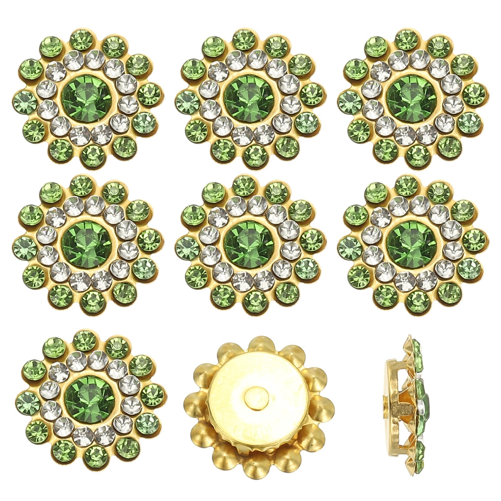 PATIKIL 50 Pcs Sew on Rhinestones