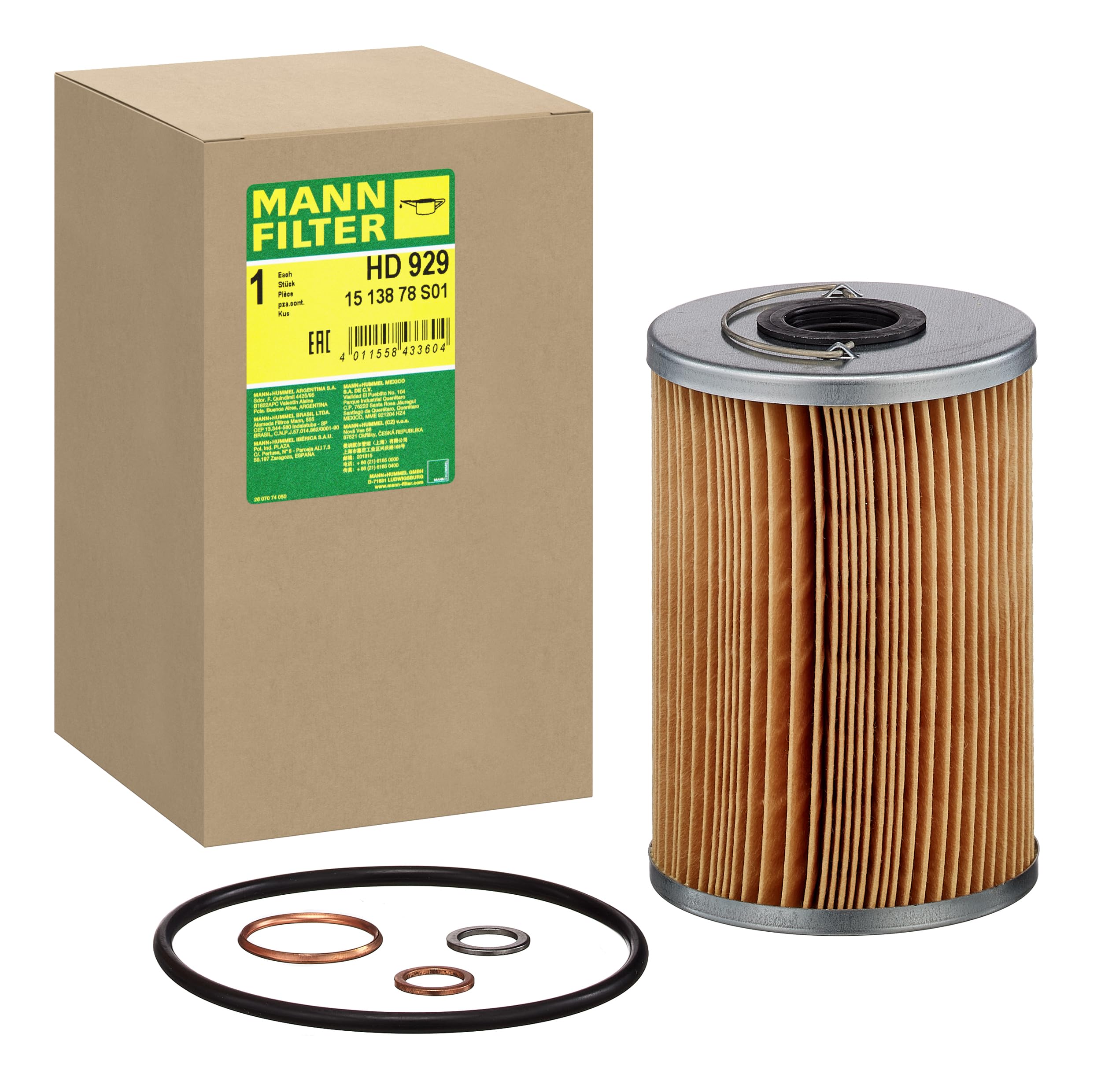 エッセンシャルオイル F* Amazon.com: Mann Filter Oil Filter Element - H929X : Automotive