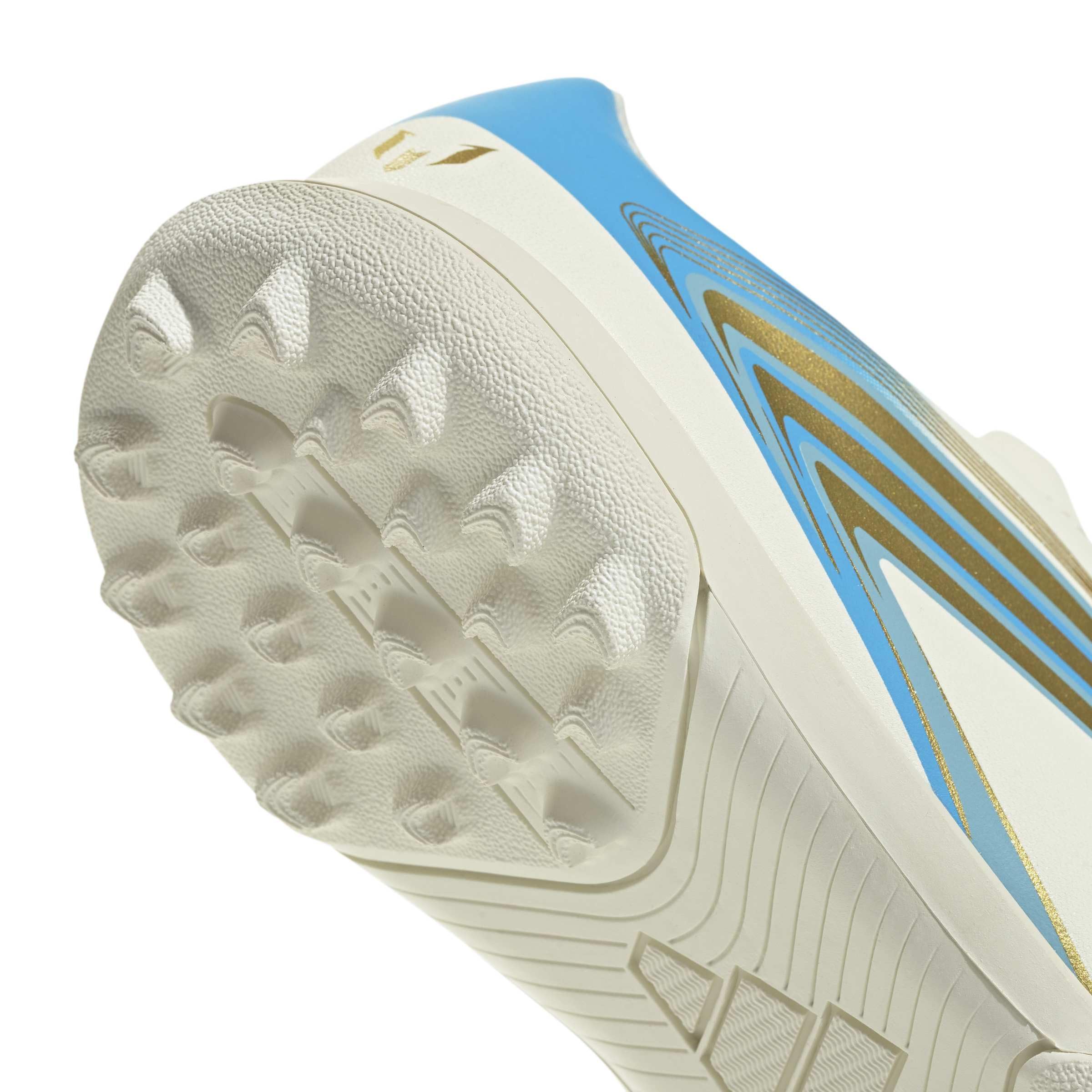 adidas Tenis de fútbol Unisex para niños F50 Messi Club Turf