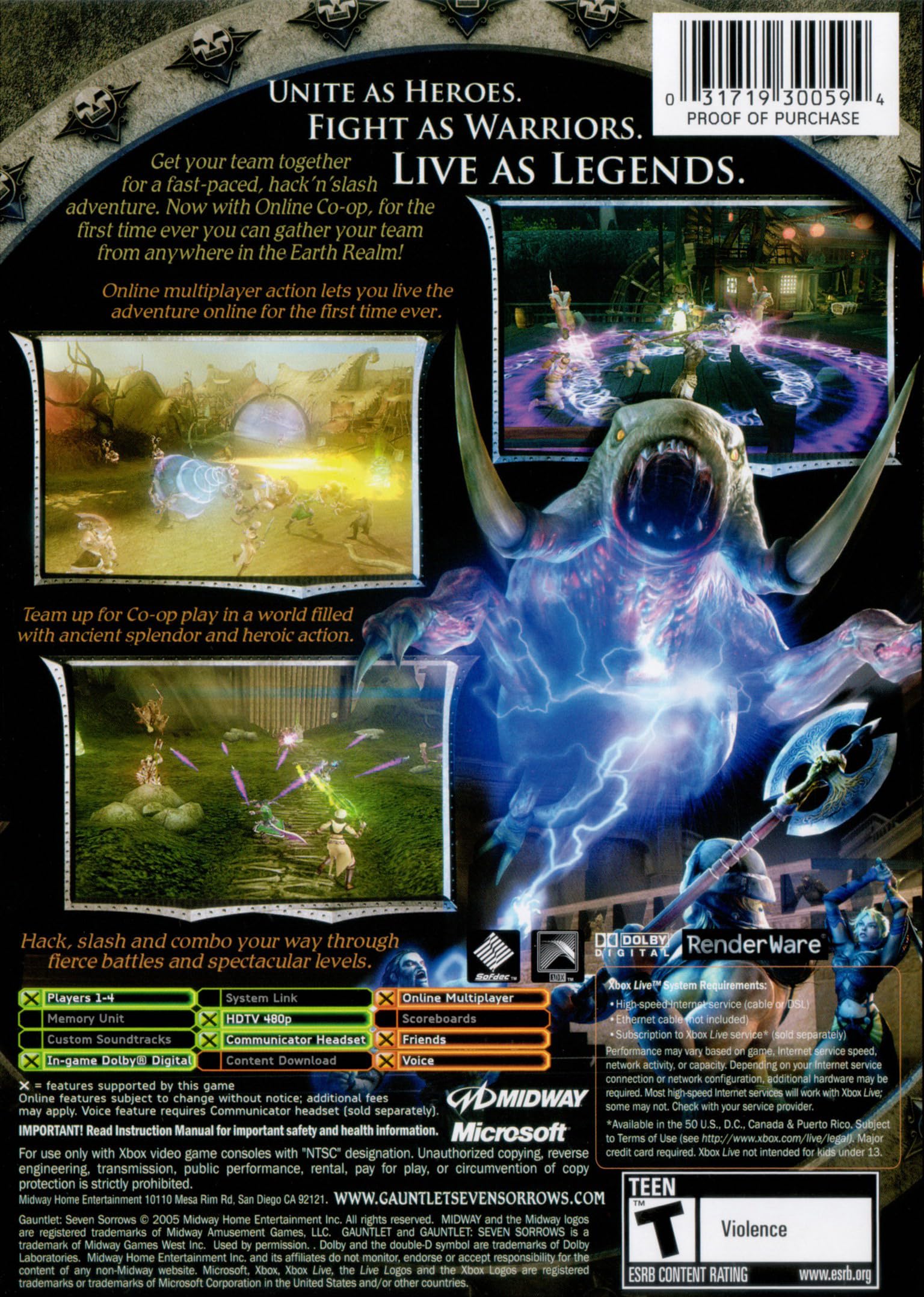 【中古】Gauntlet Seven Sorrows / Game Gauntlet: Seven Sorrows (PS2) : Amazon.co.uk: PC & Video Games