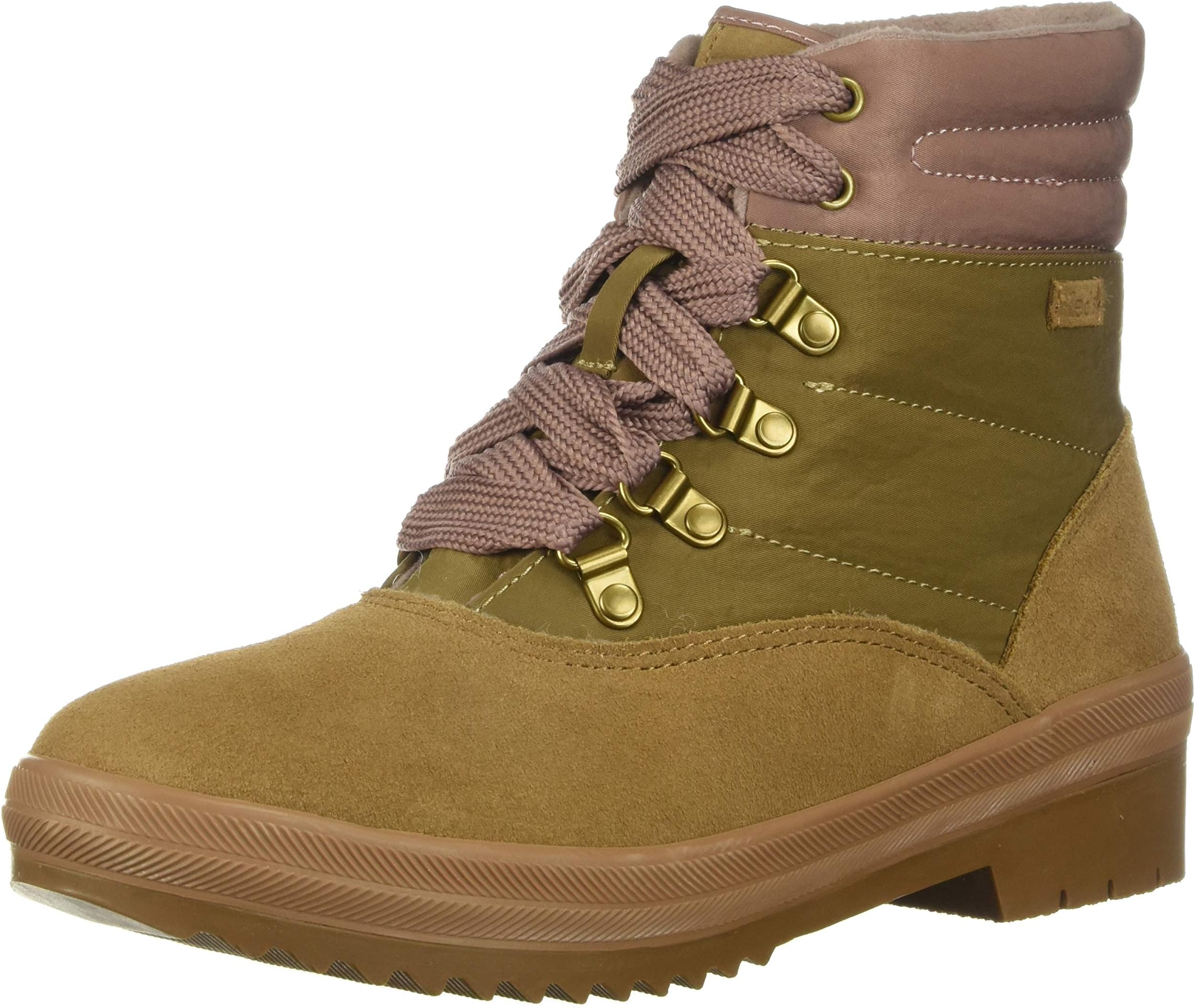 Keds Womens WH61128 Camp Boot Suede + Nylon Thinsulate Wcx