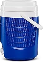 Vista 10 de Igloo 2 Gallon Portable Sports Cooler Water Beverage Dispenser, Insulated Cooler Dispenser, Majestic Blue