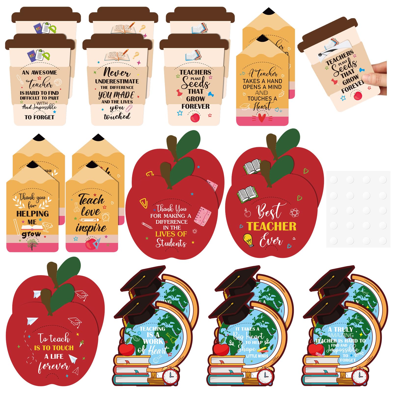 amazon-com-relithick-24-pack-teacher-appreciation-gift-card-holders-bulk-graduation-gift-card-sleeves-best-teacher-ever-end-of-the-year-appreciation-gifts-office-products for Teacher Gift Card Printable Free Amazon.com : ReliThick 24 Pack Teacher Appreciation Gift Card Holders Bulk Graduation Gift Card Sleeves Best Teacher Ever End of The Year Appreciation Gifts : Office Products for Teacher Gift Card Printable Free