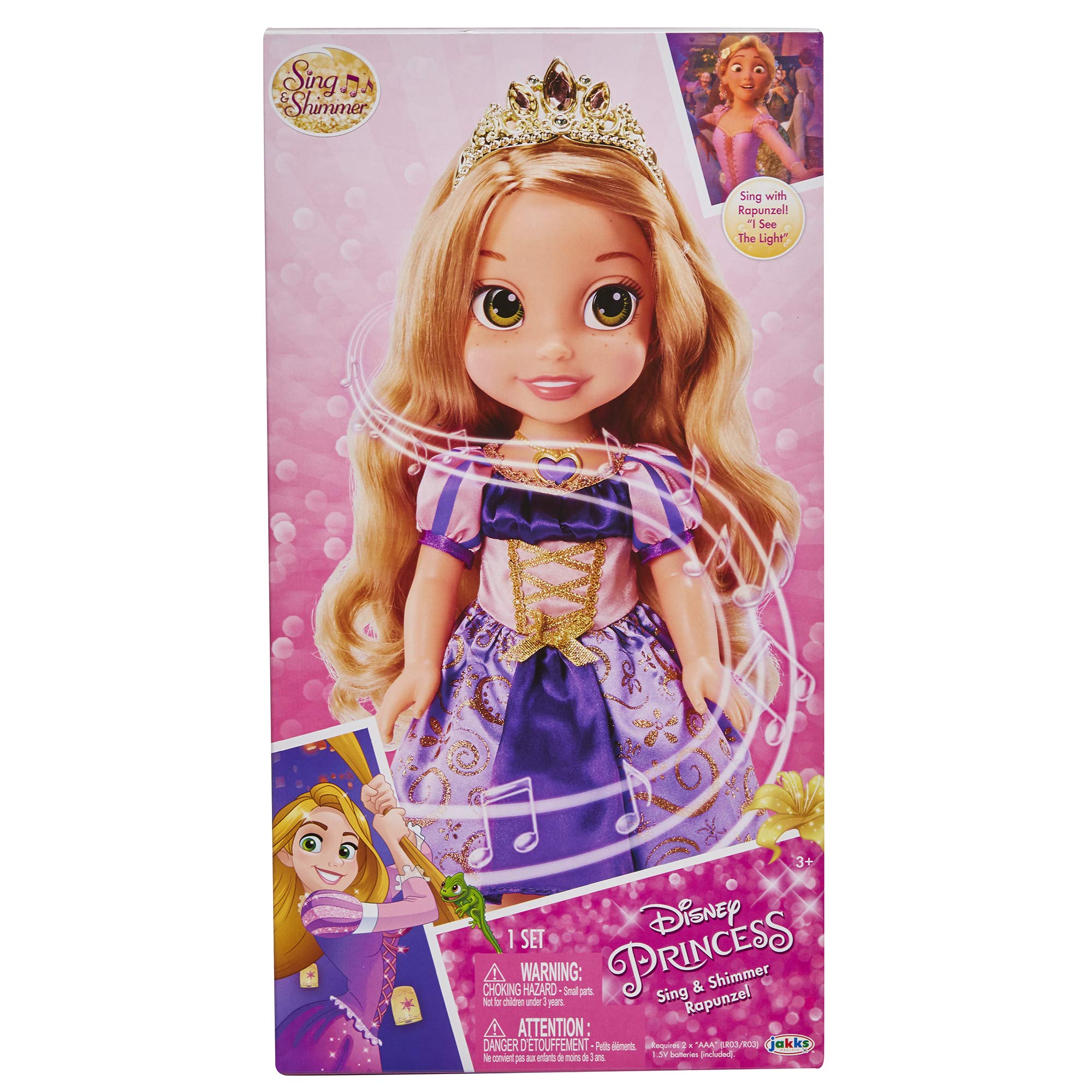 Rapunzel) - Disney Princess Rapunzel Doll Sing & Shimmer