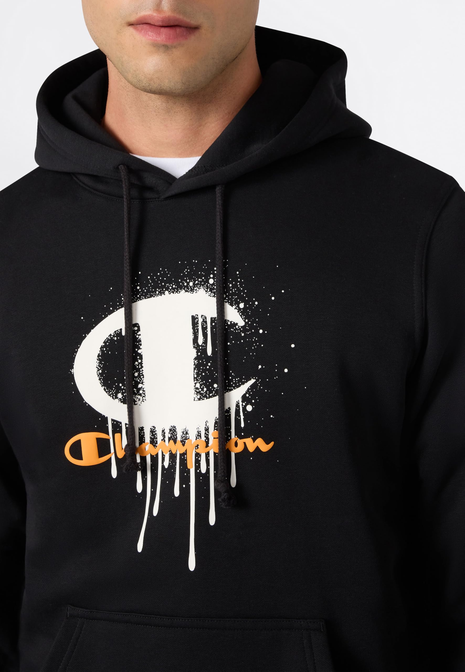 Champion Bluza męska z pluszowym logo wewnątrz 222503