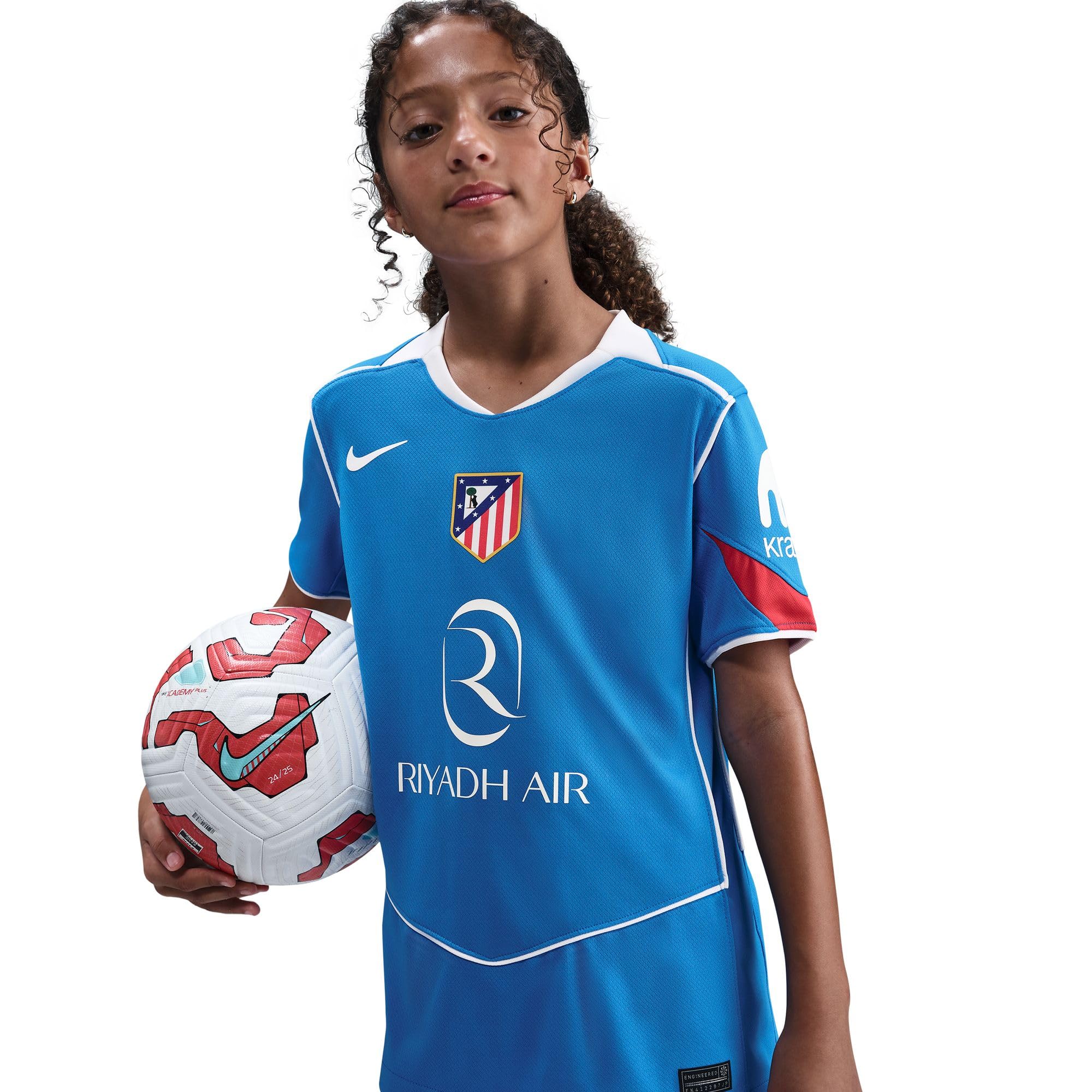 Atlético Madrid 2025/26 Stadium Third Nike Dri-FIT Total 90 replika koszulki piłkarskiej dla starszych dzieci, HM4426