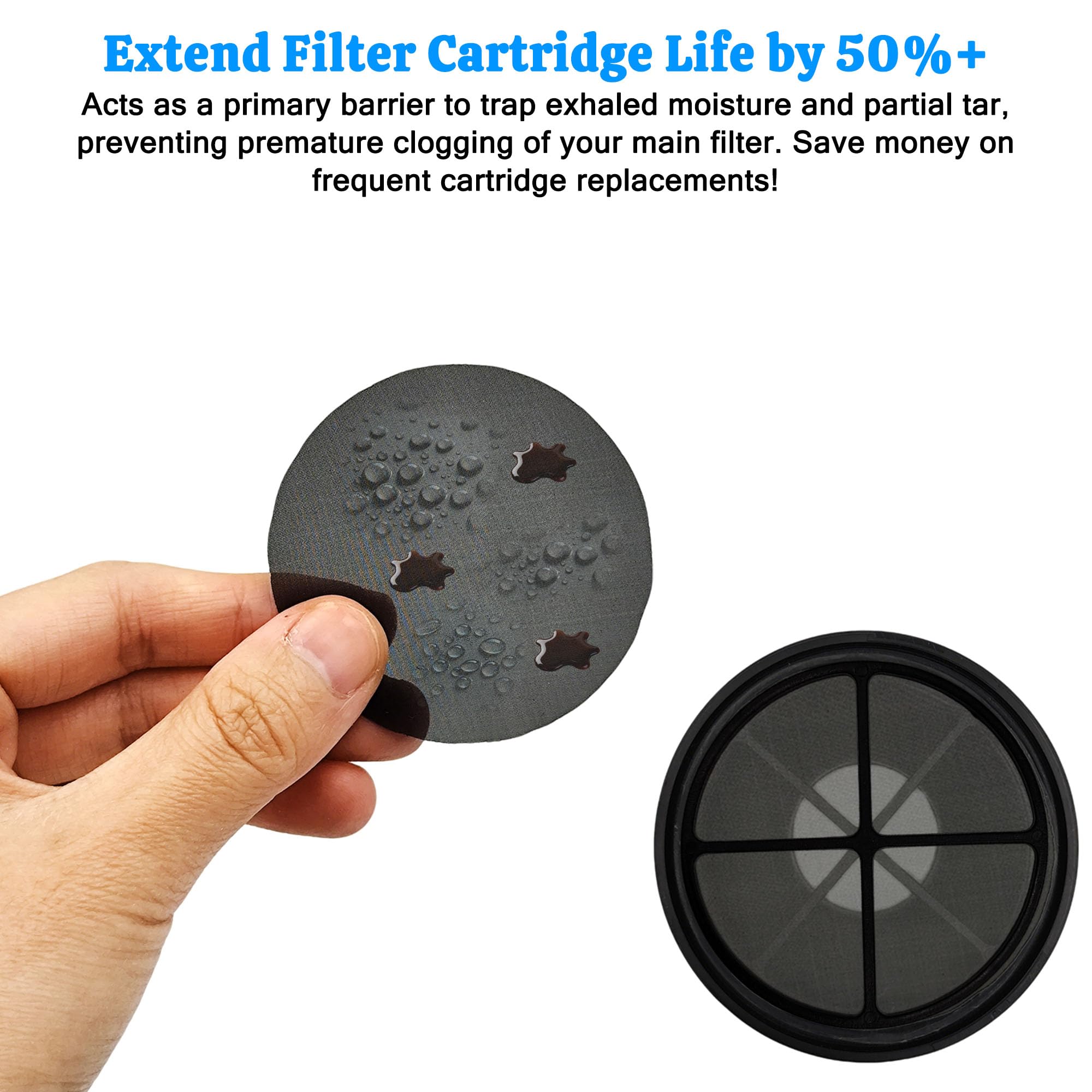 xcivi Smoke Trap Filters - Moisture Barriers -3