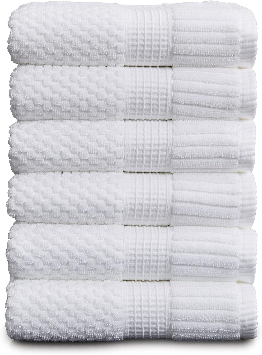 NY Loft 100 Cotton Hand Towel 6 Pack Super Soft