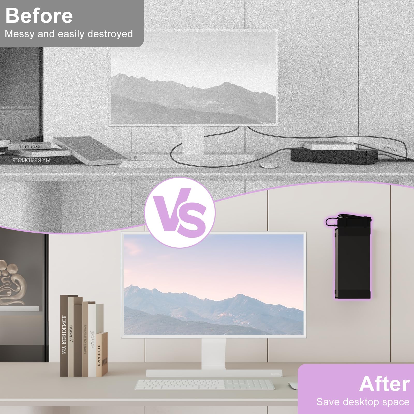 Snapklik.com : Under Desk Mount For Dell D3100 Docking Station Wall And ...