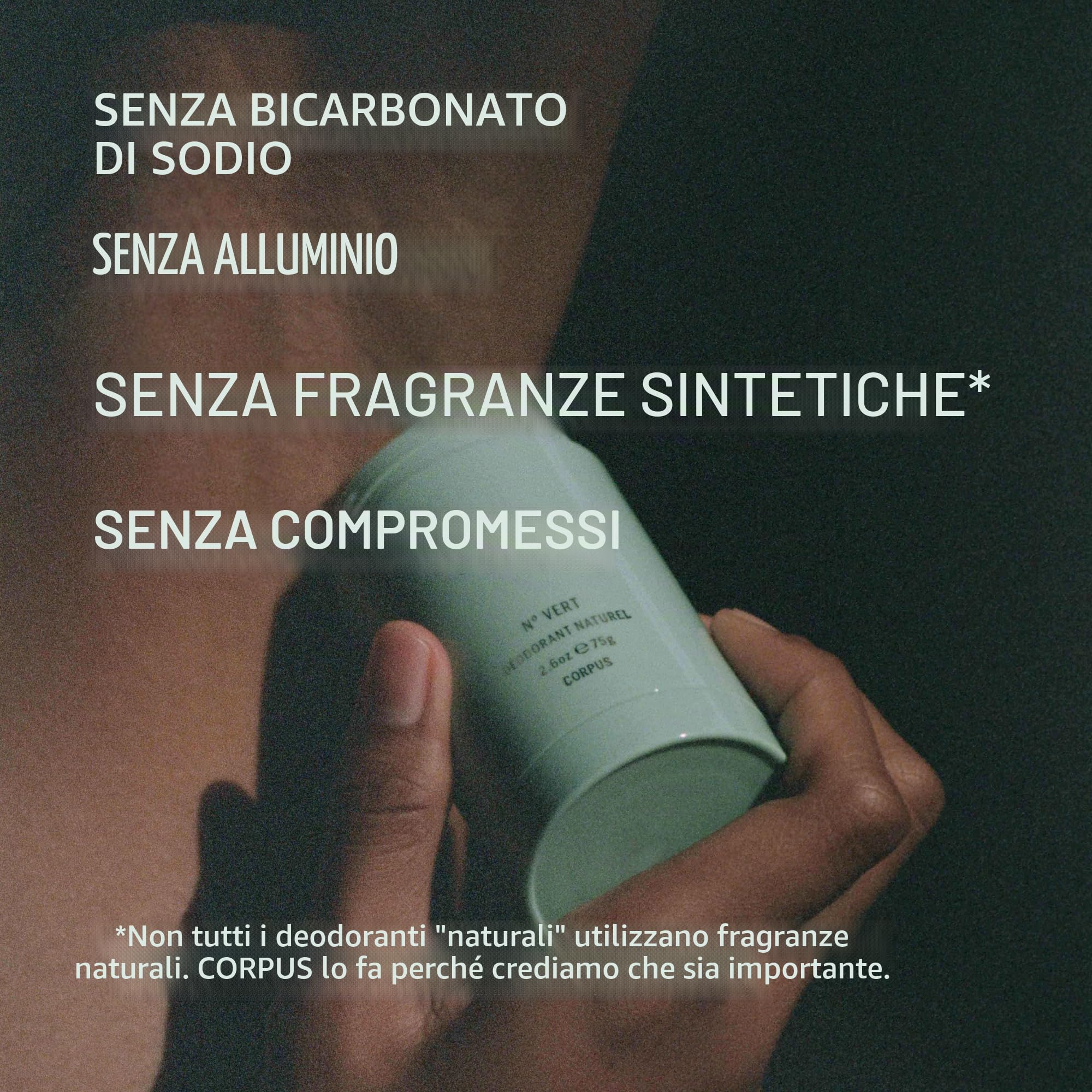 Corpus Deodorante stick naturale – Third Rose – Deodorante a base vegetale di alta qualità per donne e uomini, senza alluminio, cruelty-free e vegano, formula a base di gel, protezione a lunga durata