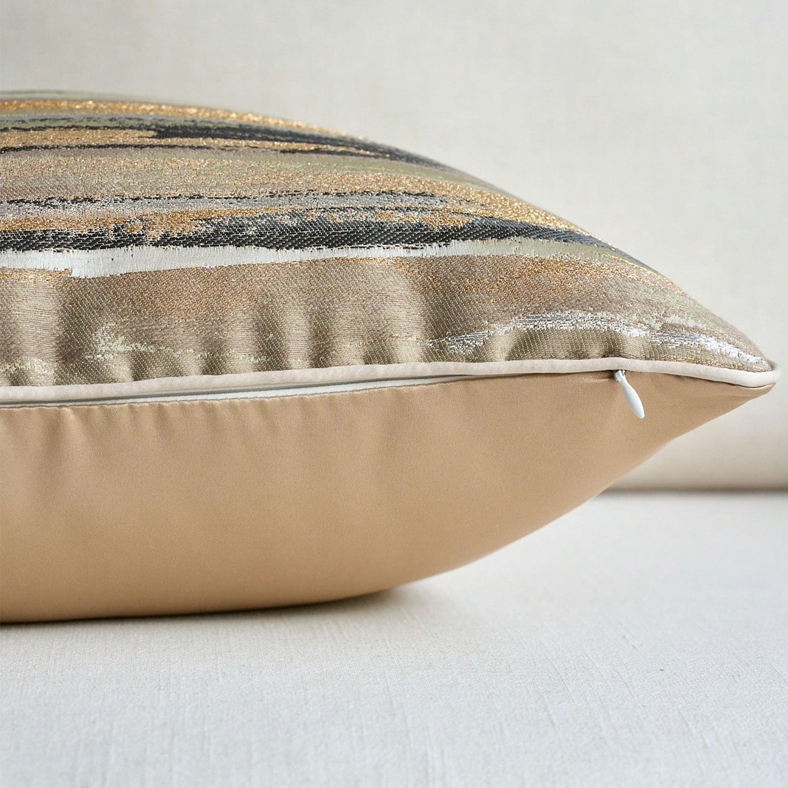 Fockety Federe per Cuscini, Federe per Cuscini Decorativi in ​​stile Boho Elegance, per Boho con Set da 4 Pezzi per Divano Letto del Soggiorno (45,7x45,7 cm/18x18 pollici)