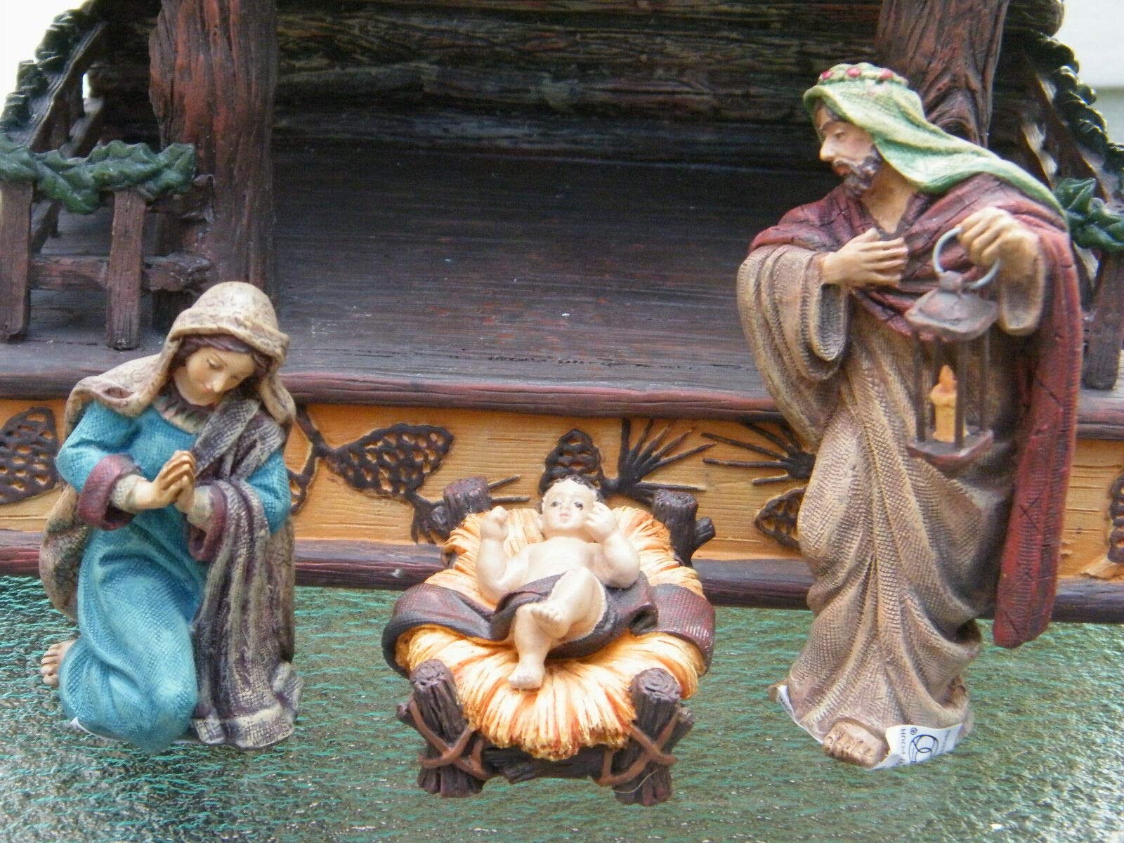 Amazon.com: Dept 56 ** Nativity - 'Woodland Christmas Nativity