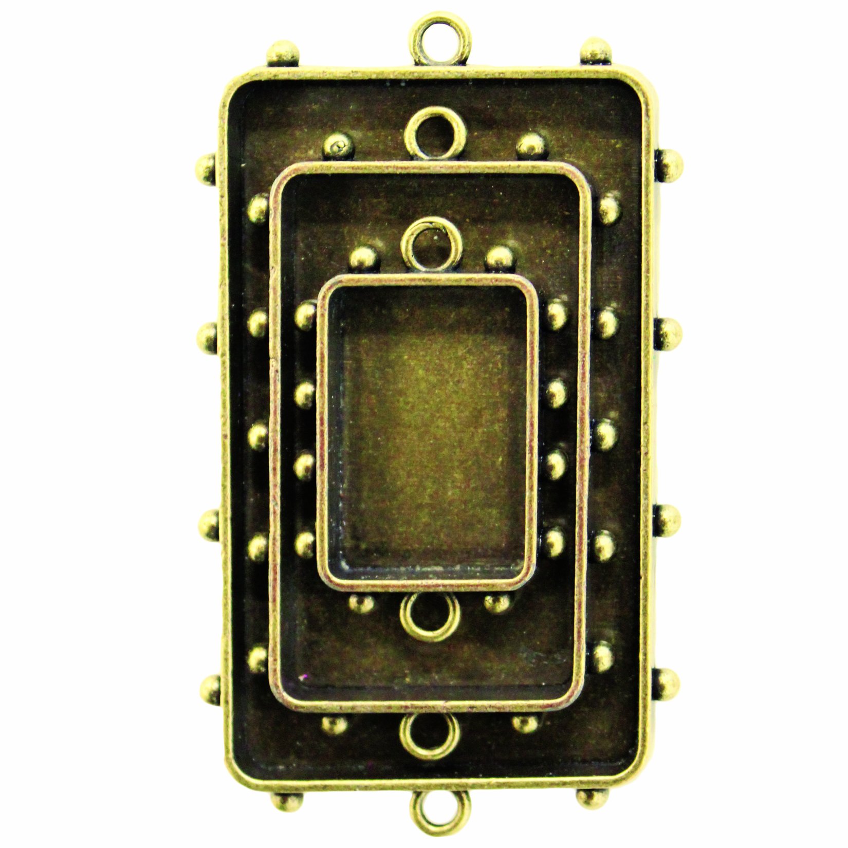 Spellbinders Bronze Bezels Spellbinder Paper Arts Rectangles Two Die Template,