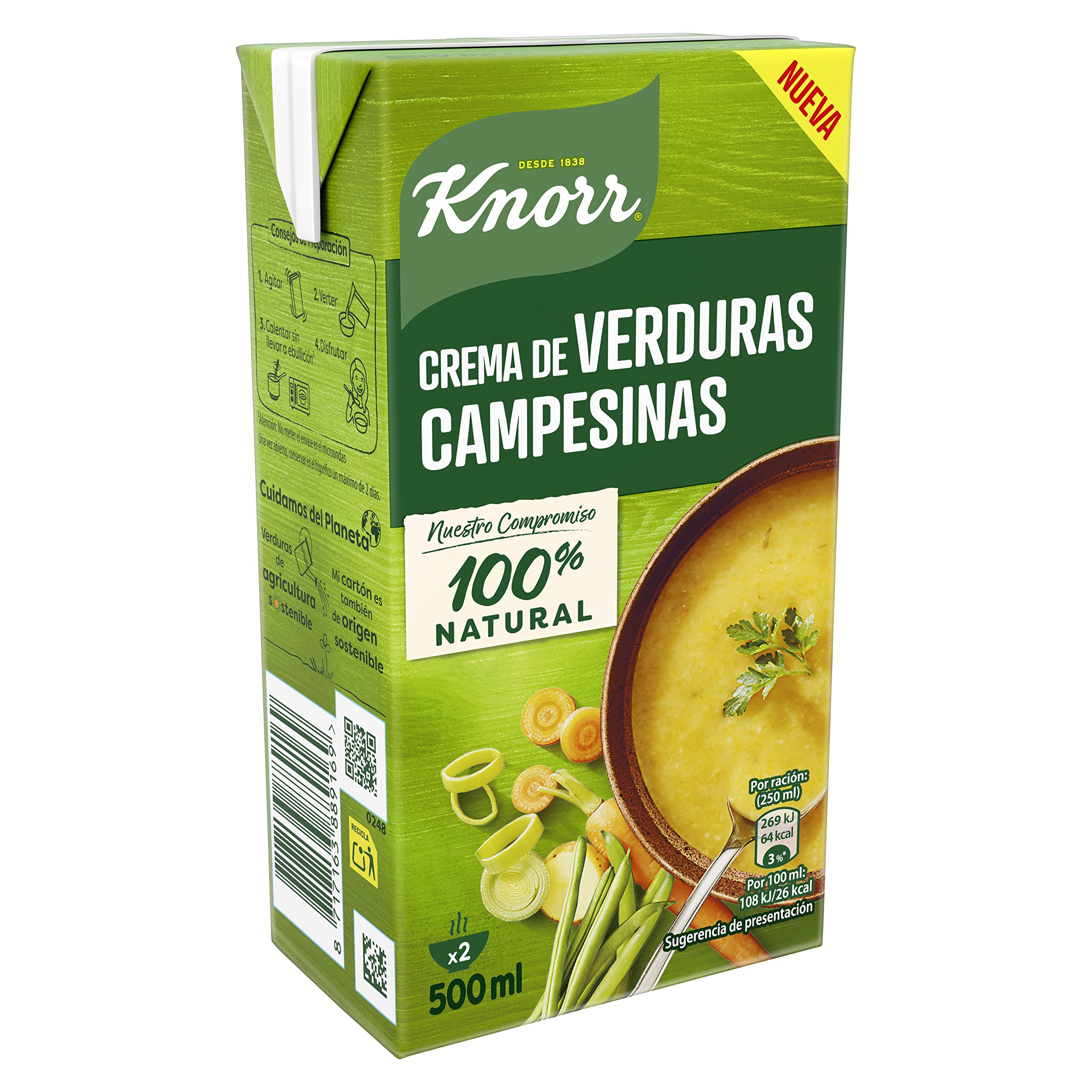 Knorr Crema Verduras Campesinas 500ml