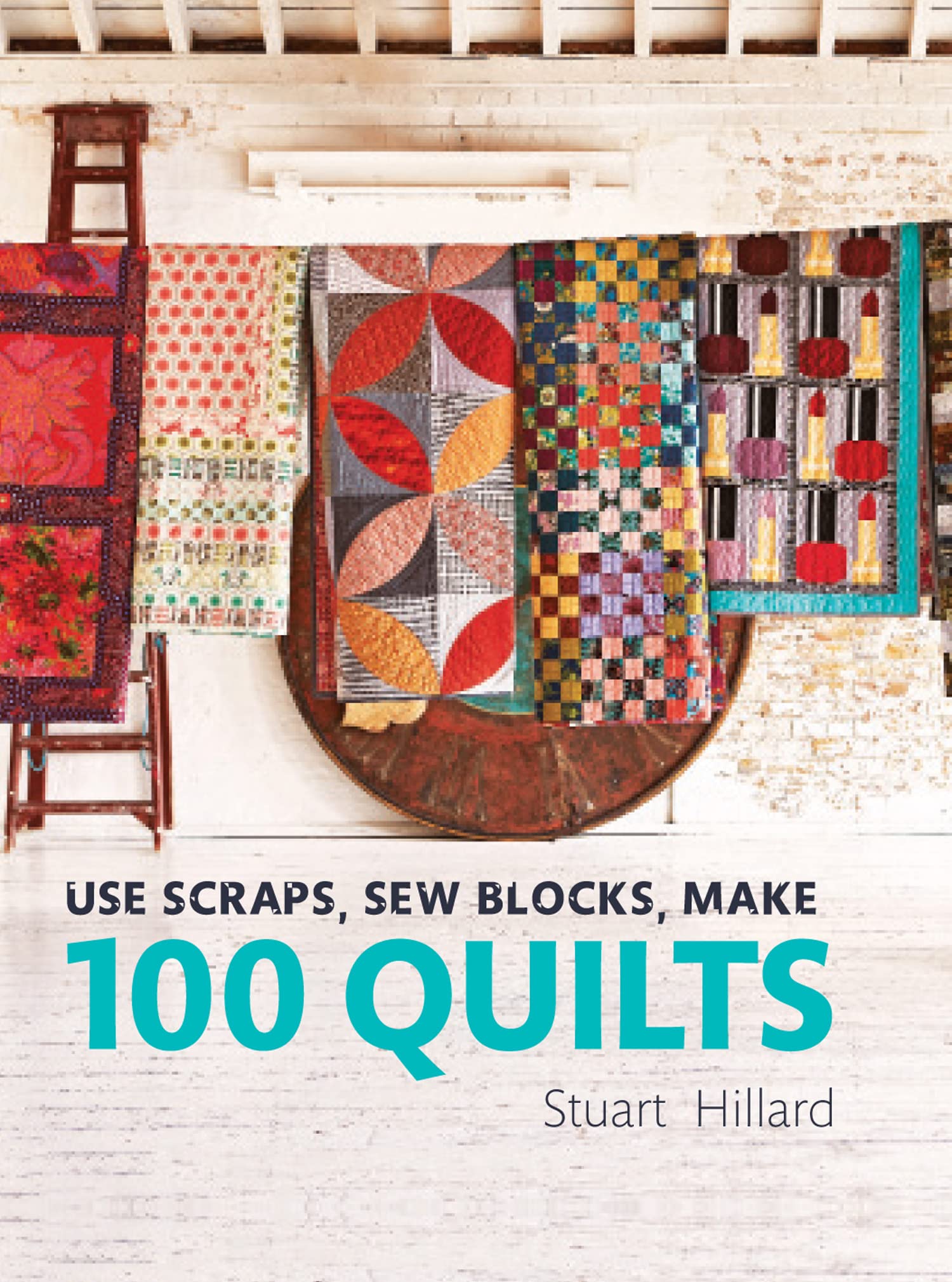 Use Scraps Sew Blocks Make 100 Quilts. Hillard 9781910904565 Free Shipping**