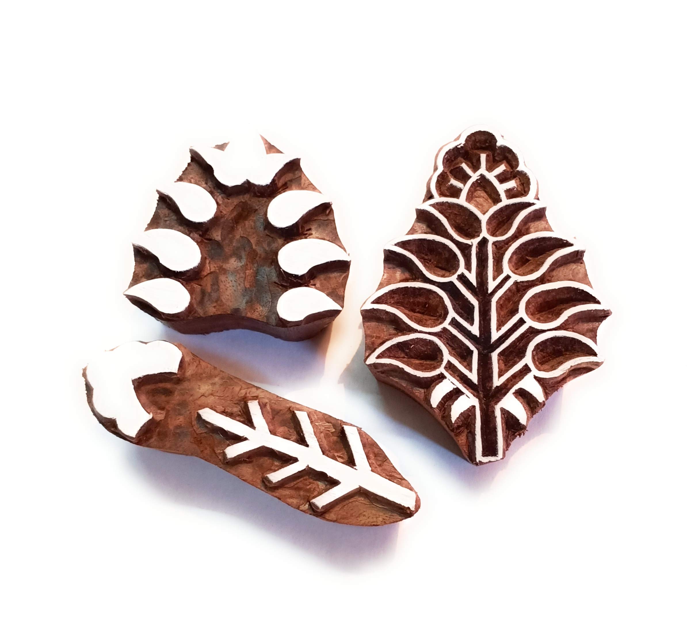 A.blocks arts Handmade 3 Colour Wooden Block Stamps (Set of 3 Pieces) Size~ 3 Inch X 2.5 Inch (B08NW654BB) Amazon Price History, Amazon Price Tracker