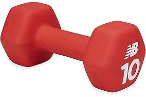 Dumbbells Hand Weights (10 lbs Single) - Neoprene Fitness Dumbbell