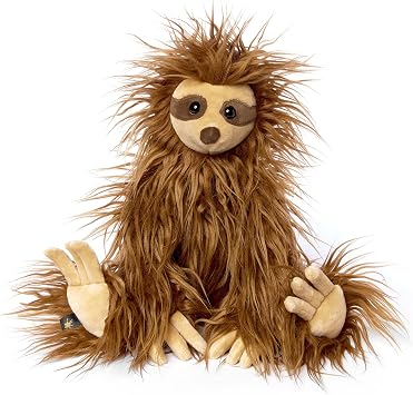 sigikid 43269 Beasts by Personality Plush Toy, Brown/Sloth