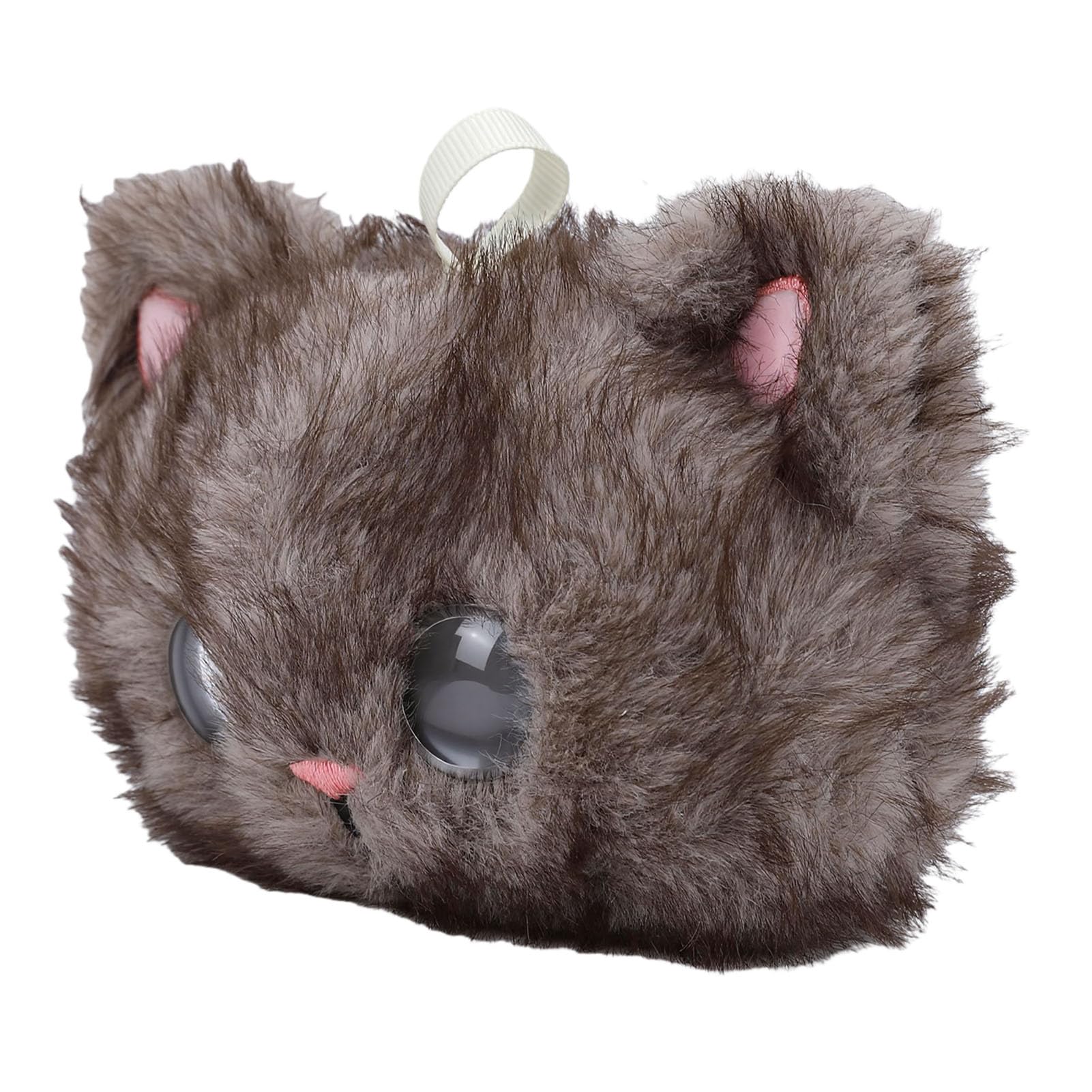 Ejoyous Robot de Peluche Inteligente con Diseño de IA con Carga USB C, Batería de 1000 MAh, Compañero Interactivo Parlante para Niños y Niñas, Botón o Conversación para Despertarse (Grey)