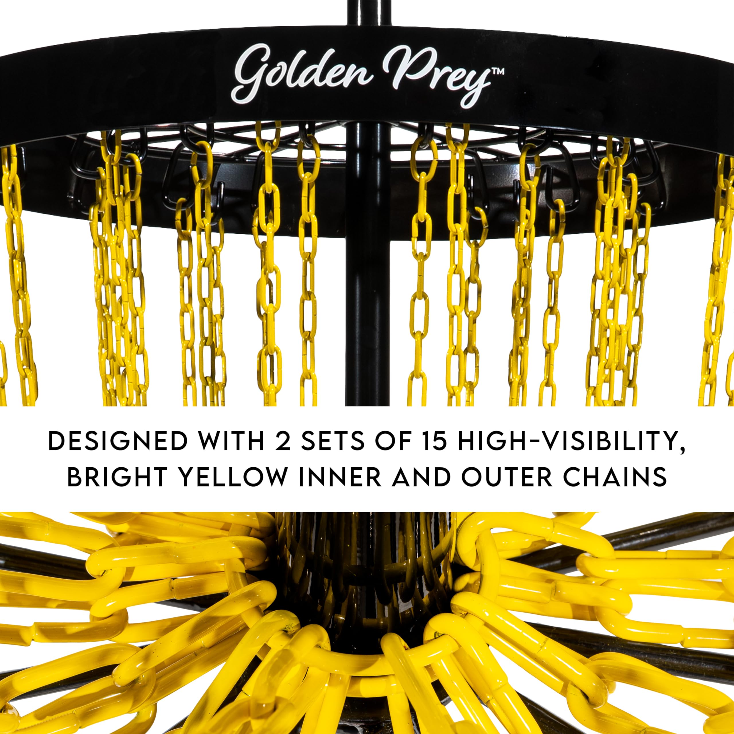 Franklin Sports Disc Golf Baskets - Portable Disc Golf Target with Chains Included - Disc Golf Basket Stand Equipment for Hole Course Creation product thumbnail 7