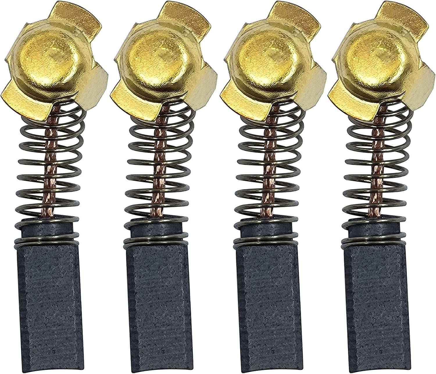 Carbon Brushes Suitable For Dewalt DWP849 DWP849X DWP849X-BR DWP849X-B3 Polisher （4 Pack）