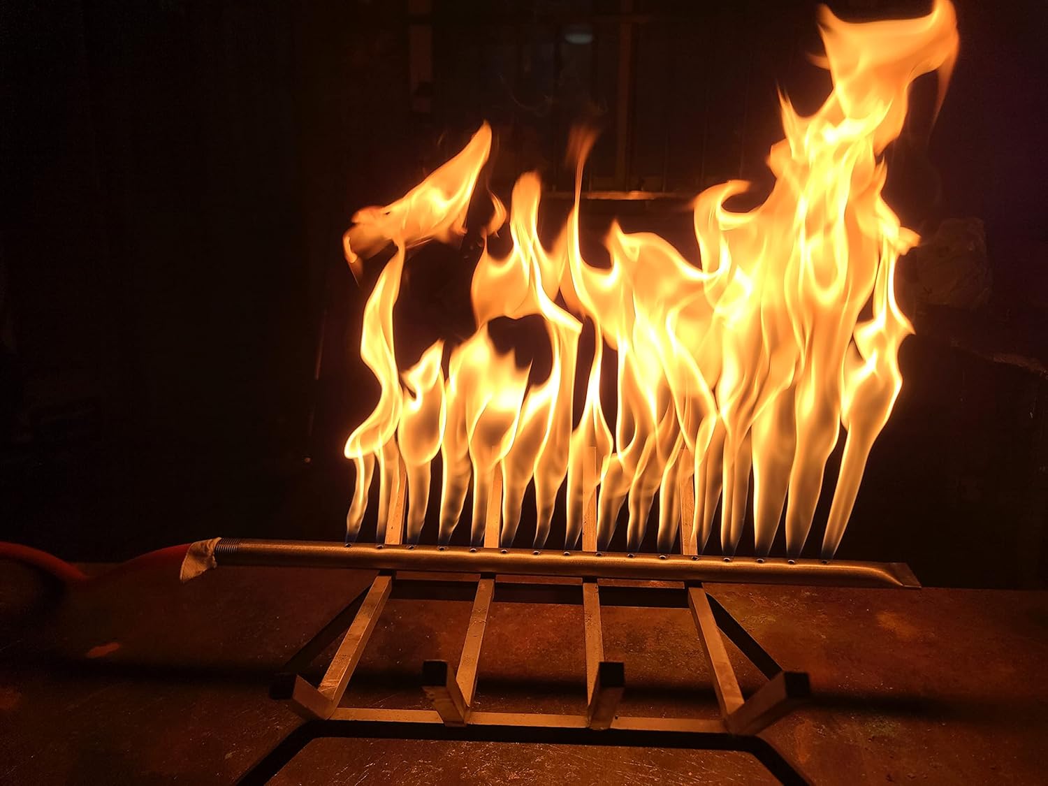 17.5-24Inch Burner Pipe for Gas Fireplace Gas Log Lighter (18inchpipe)