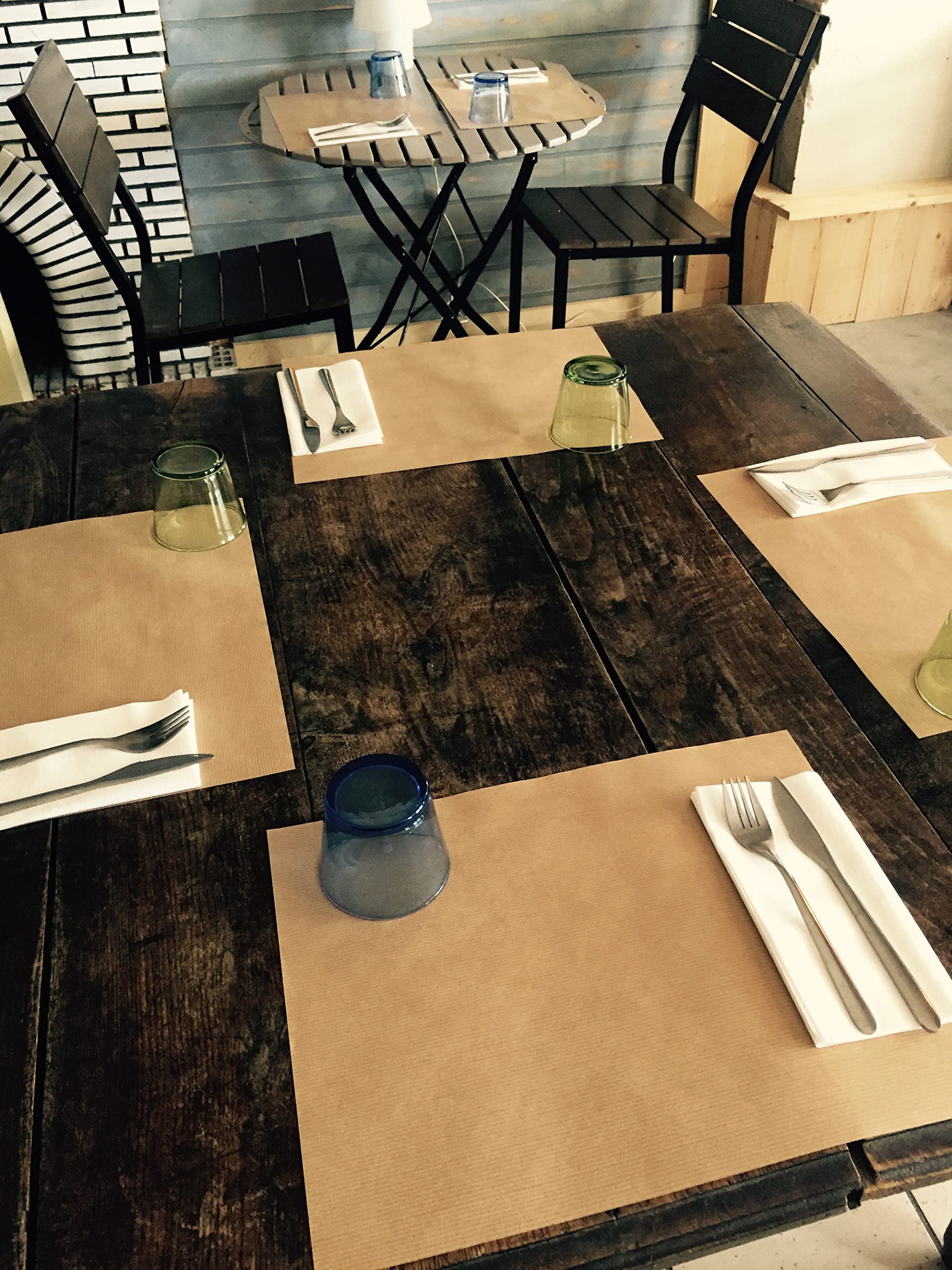Pronappe 500 Sets de Table Papier Kraft Lisse 30x40cm Kraft