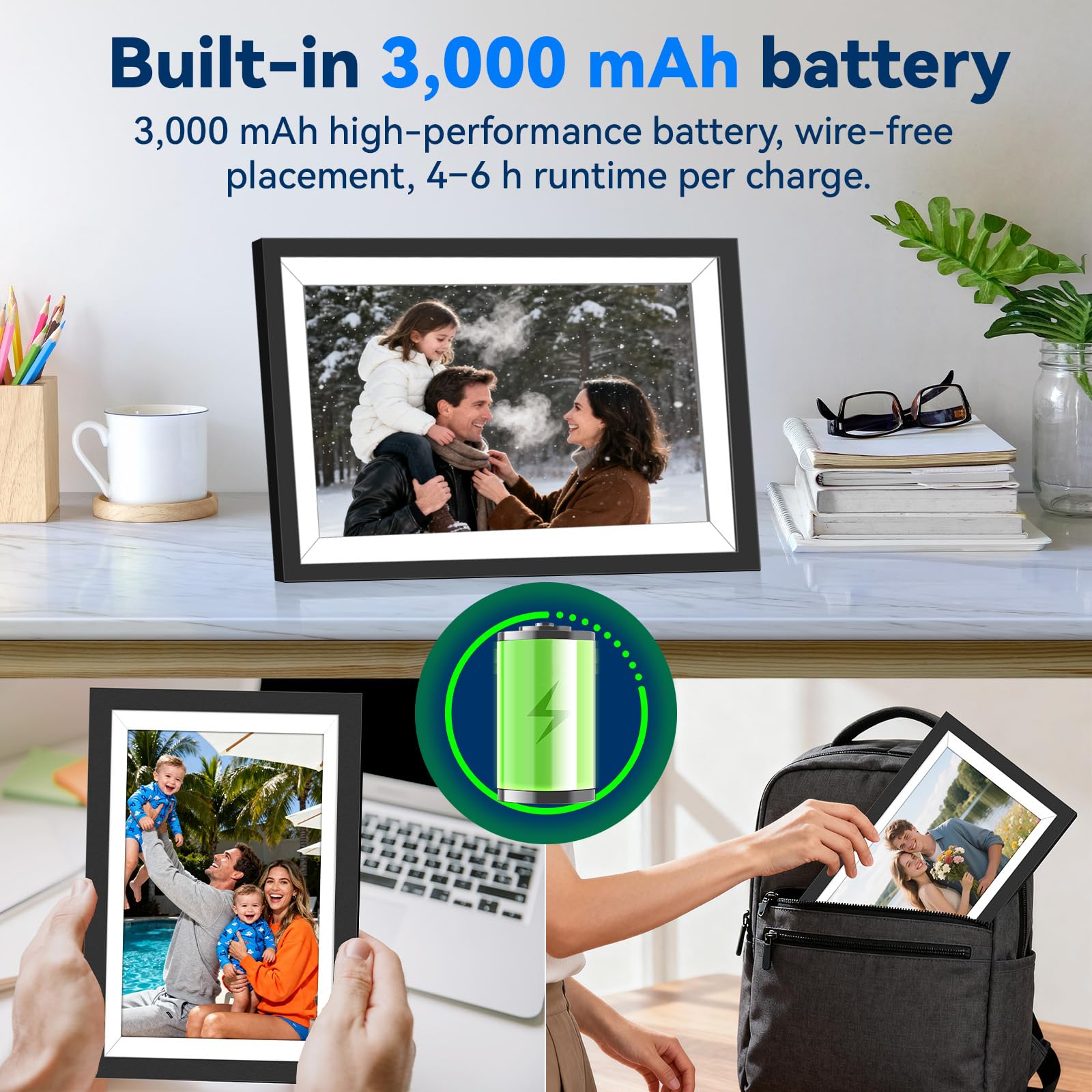 Amazon | RENYUSKY Uhale デジタル写真フレーム WiFi 10.1インチ