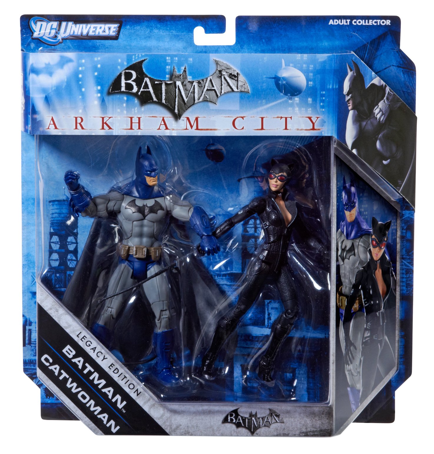 Batman X6105 Arkham City Batman vs Catwoman (Classic Suits Varient