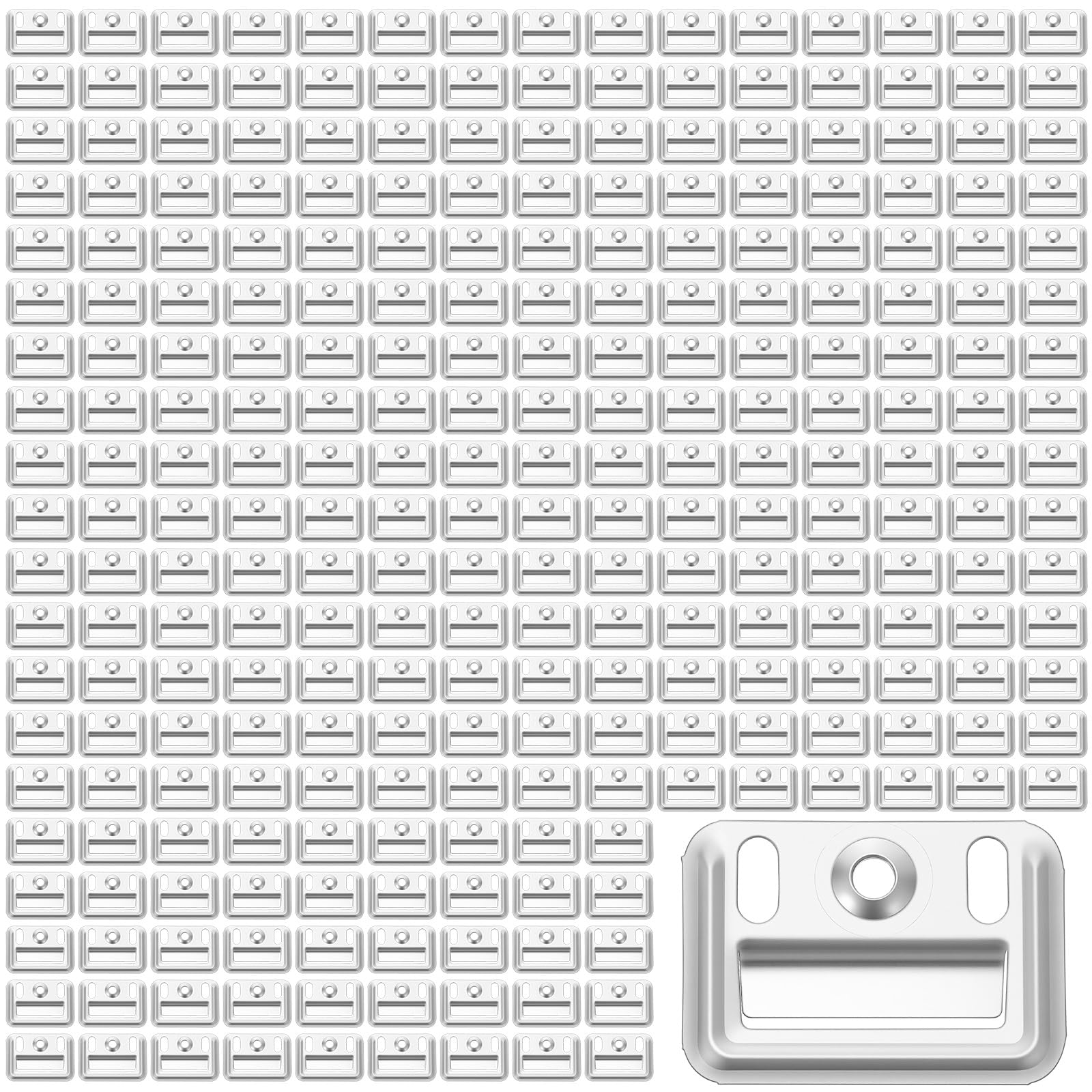 1000 pcs Stainless Steel Z-Clips (1.73"/44mmx1.22/31mm) - Wall Panel Fixing Piece, Clamp for Integrated Wall Panels, Heavy Duty Walls Panel Buckle for Toilet Seats &amp; Furniture Mounting