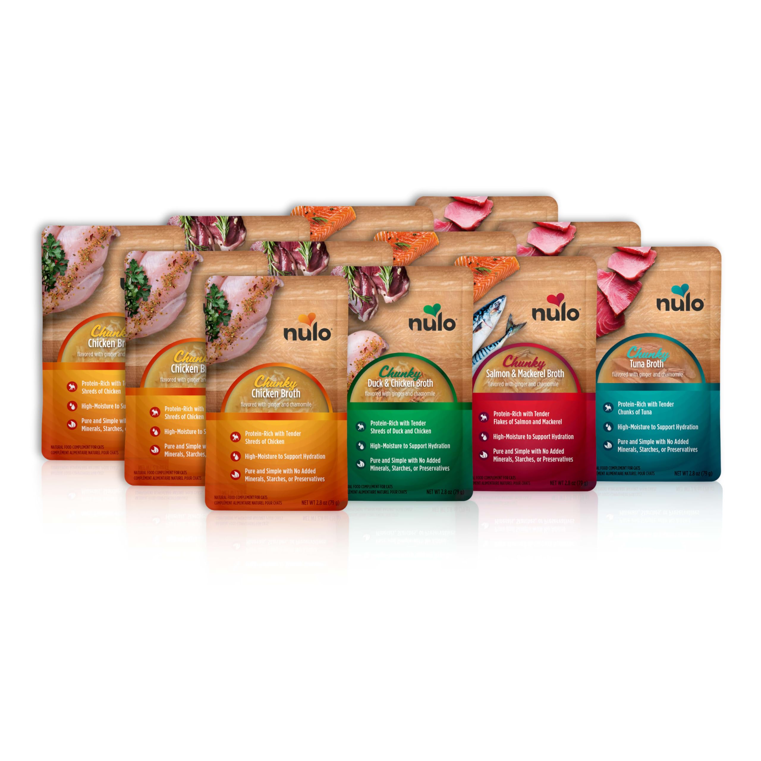 Freestyle Cat & Kitten Wet Food Broth - Premium All Natural Grain-Free Topper With No Added Minerals or Preservatives and High Animal-Based Protein