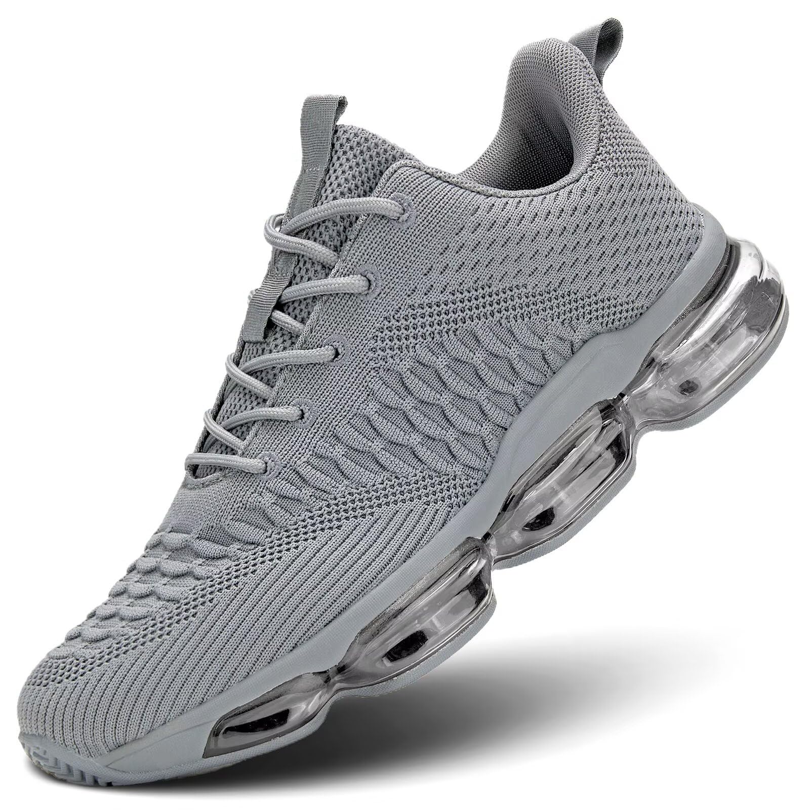 Mens Air Cushion Running Shoes Fashion Casual Walking Tennis Sneakers Non Slip Breathable Trail Sport Gym