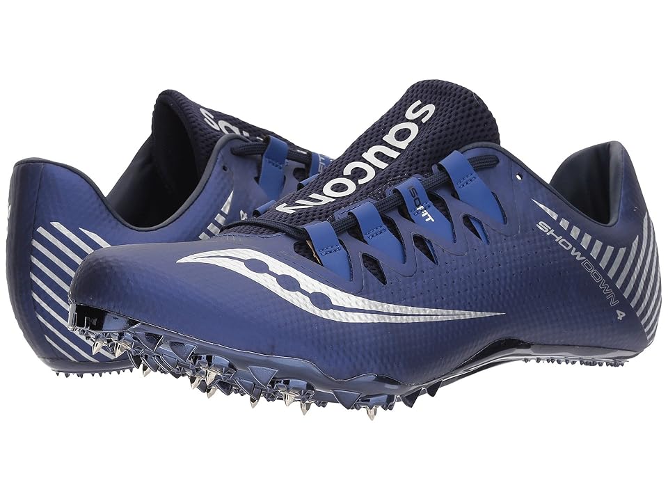 

Saucony Showdown 4 (Navy/Silver) Men's Shoes, Blue