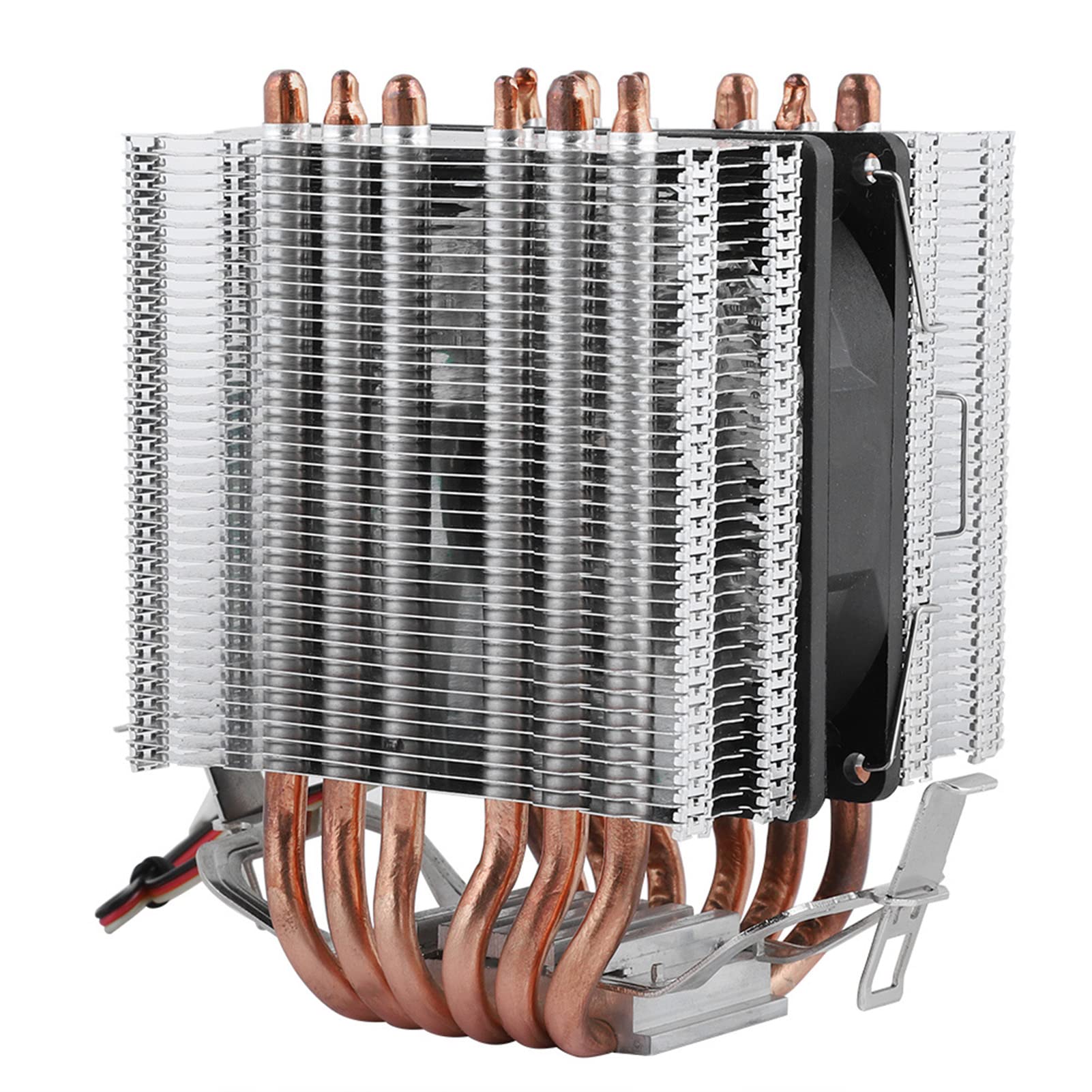 ANGGREK Dissipatore CPU per Computer con 6 di Calore, Dissipatore di Calore con Ventola di Raffreddamento Ad Alta Efficienza per Processori LGA 1156 1155 1150 775