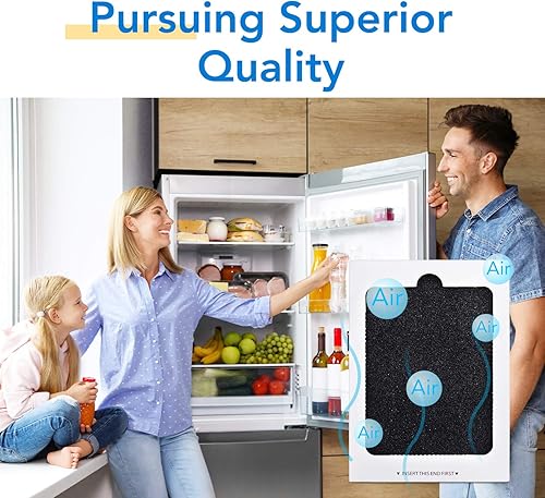 Miniatura 6 de ICEPURE Filtro de aire para refrigerador, compatible con Frigidaire® y Electrolux®, Pure Air Ultra 241754002, 242061001, 242047801, 241754001,