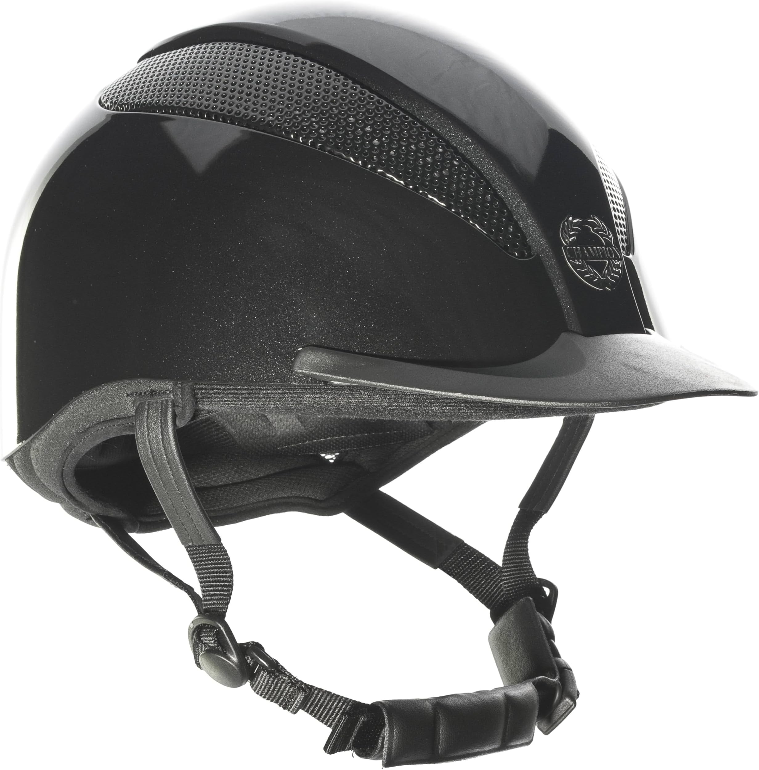 Air-Tech Deluxe Riding Hat - Metallic Black