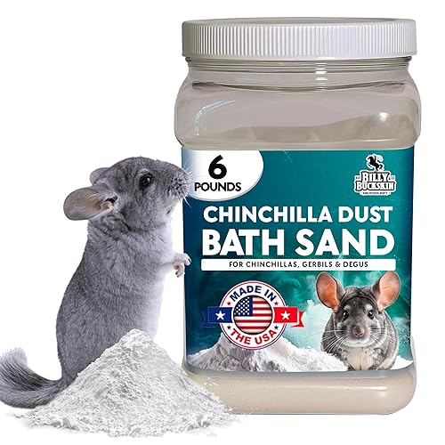 6 LB. Chinchilla Dust Bath Jar - Pure Cleansing Pumice