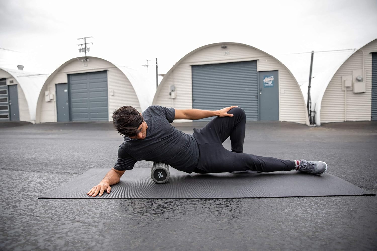 U.S. Army Foam Roller - Deep Tissue Massage Roller for Trigger Point Release on Muscles - Dark Green : Health & Household