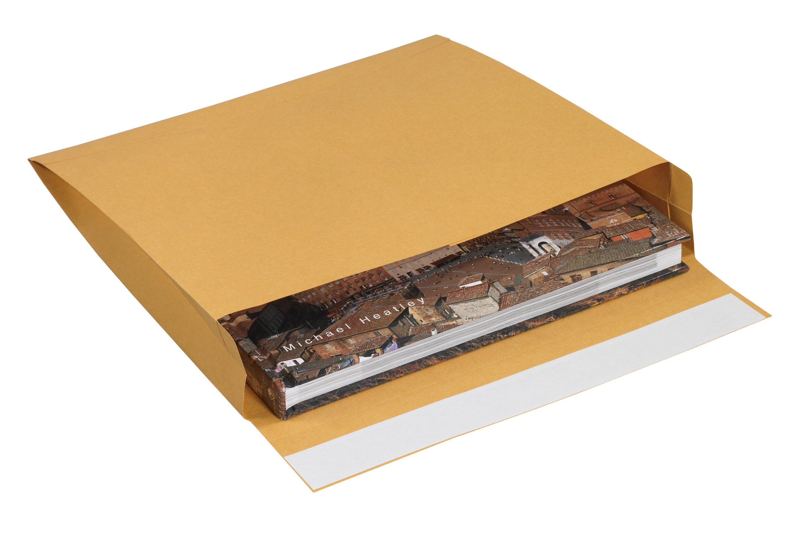 Redi-Strip EN1067 Lot de 100 enveloppes auto-adhésives extensibles en kraft 25,4 x 38,1 x 5,1 cm