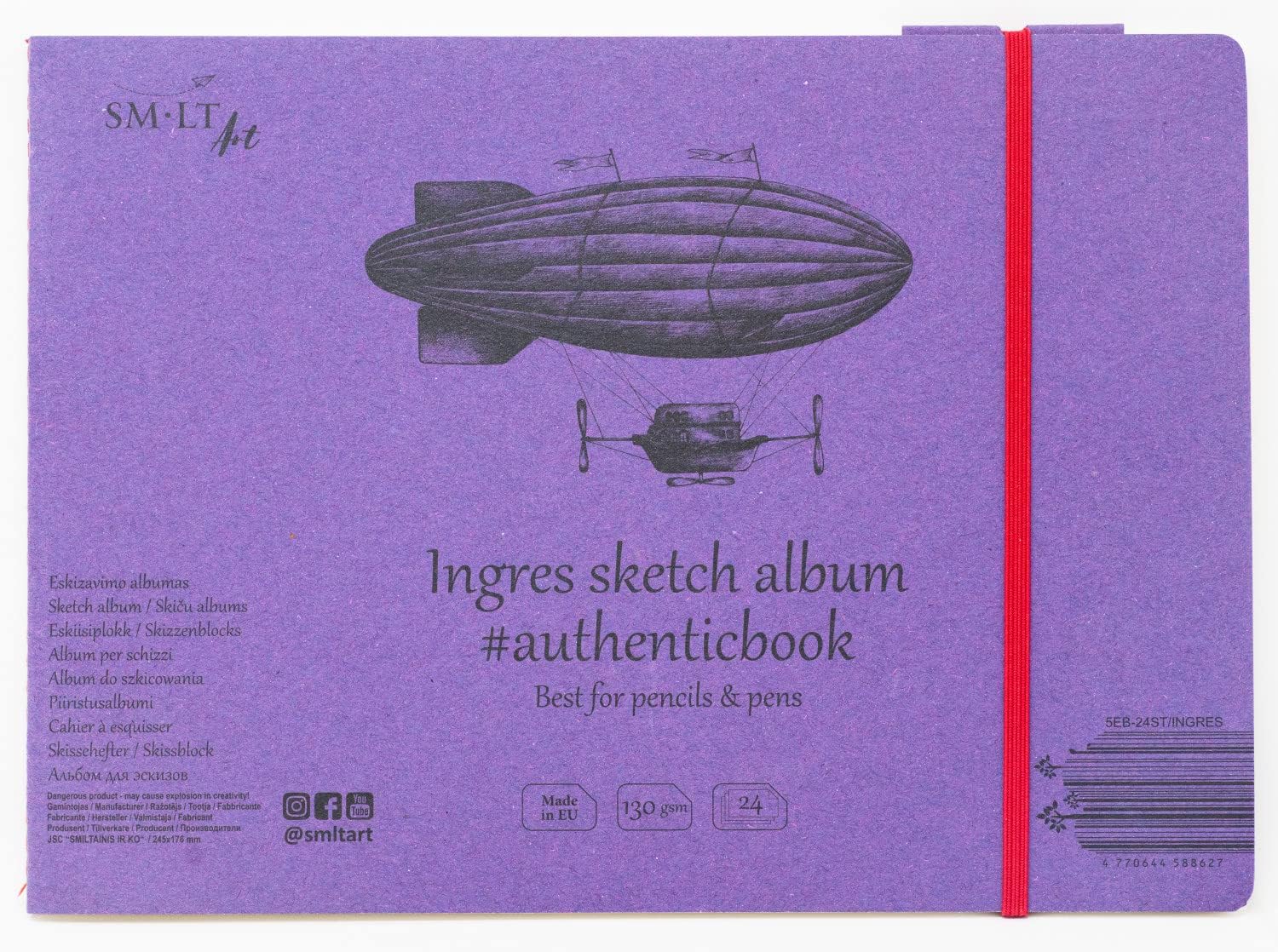 -LT Sketchbook, Ingres, 24,5x17,6 cm