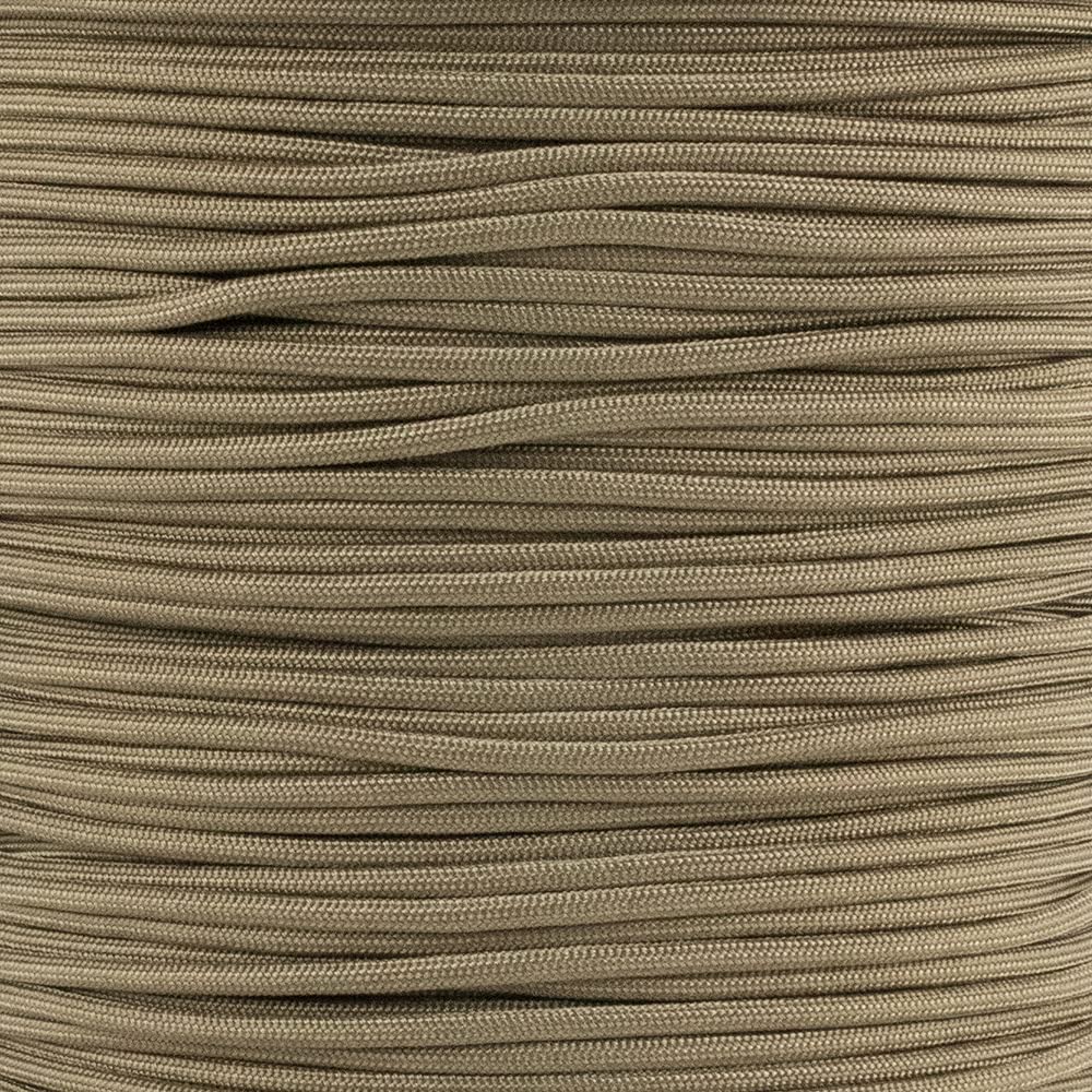 GOLBERG - Corda da paracadute Mil-Spec tipo IV Paracord US Military Grade 340,2 kg di resistenza in 100% nylon – MIL-C-5040-H forte paracadute