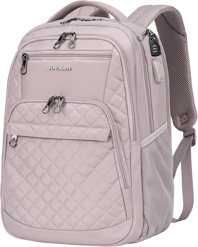 KROSER Travel Laptop Backpack 17 Inch Large Computer