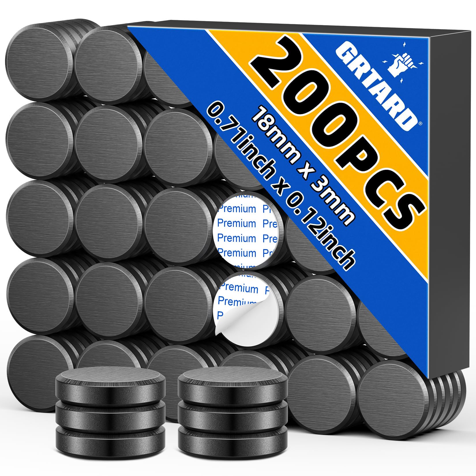 Grtard 50Pack Small Round Ceramic Magnets, 25x3mm Disc Magnets — Amazon image 11