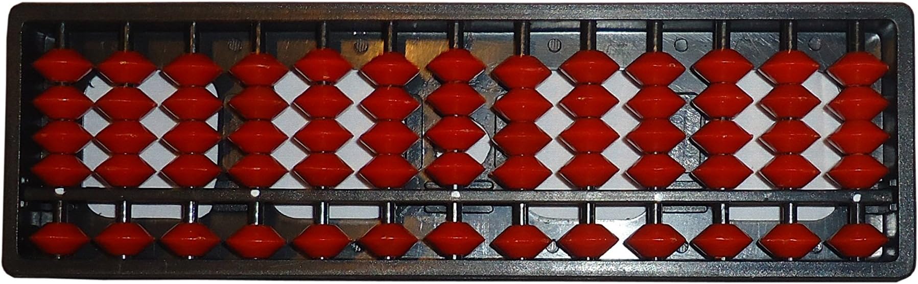 - Single Color 13 Rod Abacus Kit, Red